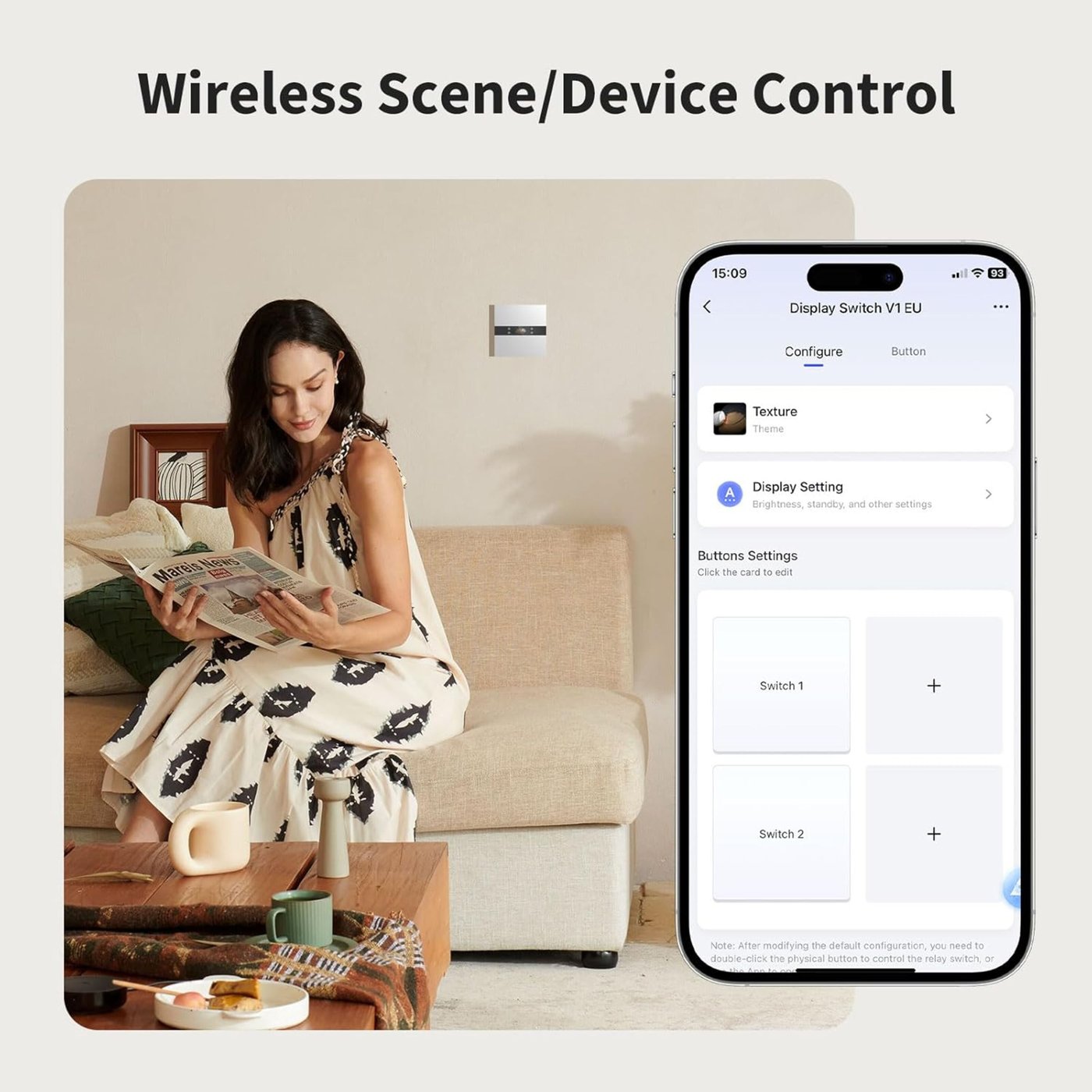 Aqara Display Switch V1 EU Vit