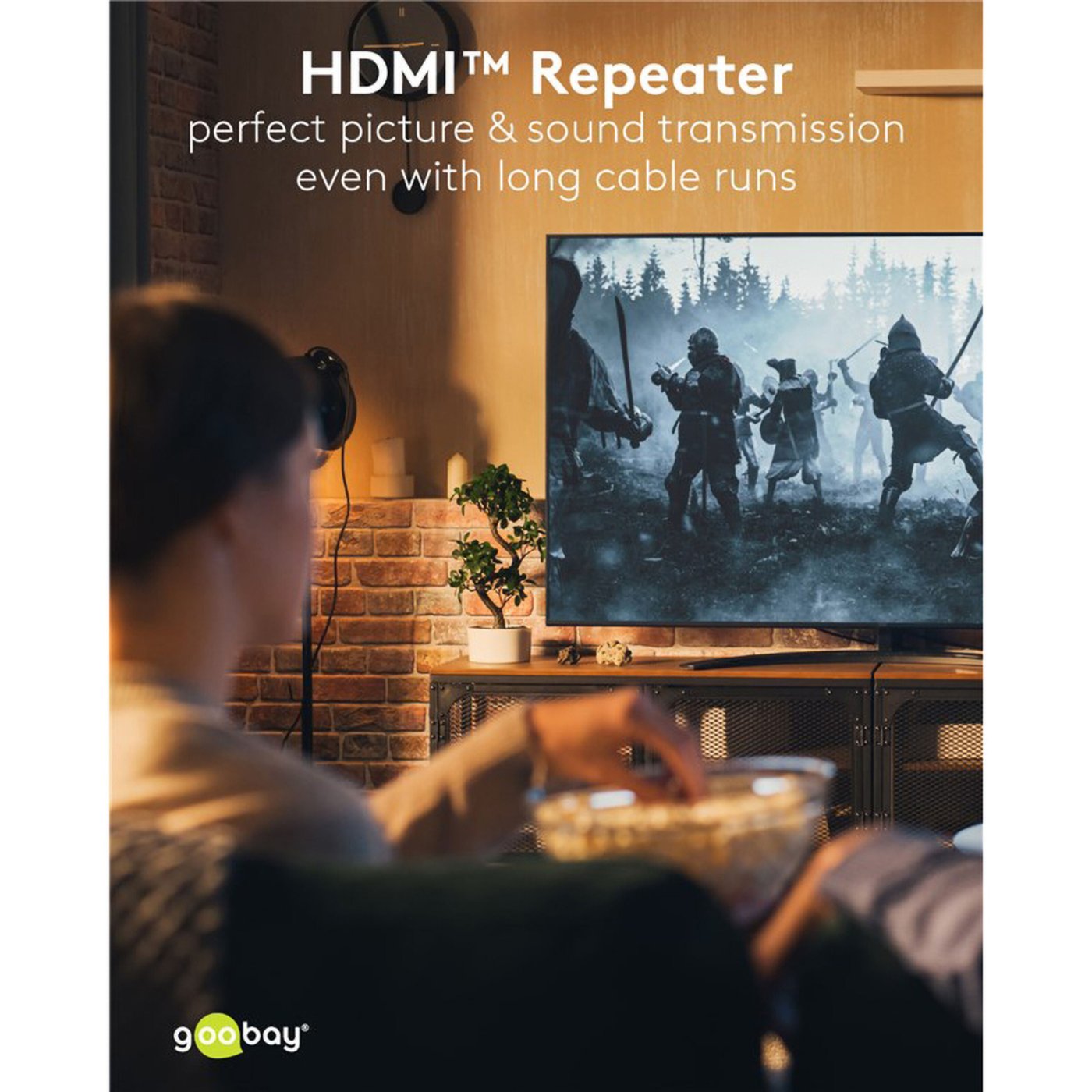 HDMI-repeater 4K @ 60 Hz