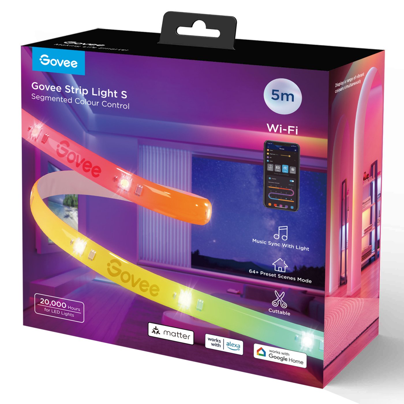 Govee RGBIC LED Lightstrip 5 m