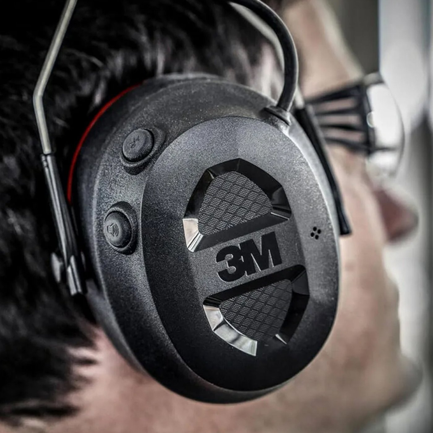 3M Pro-Protect hørselsvern med Bluetooth Svart