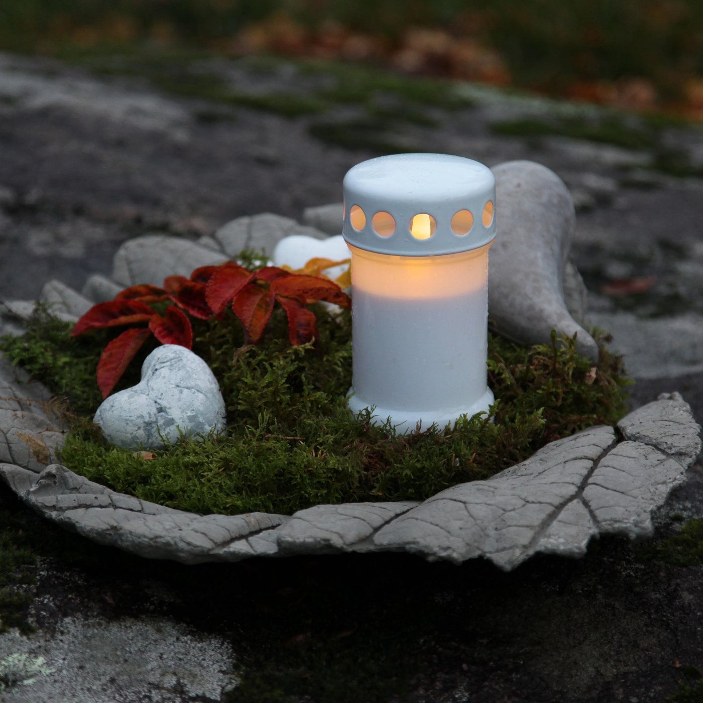 Star Trading LED Gravlys Serene Hvit