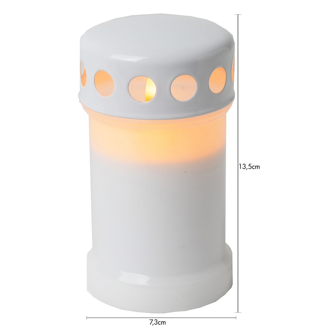 Star Trading LED Gravljus Serene Vit