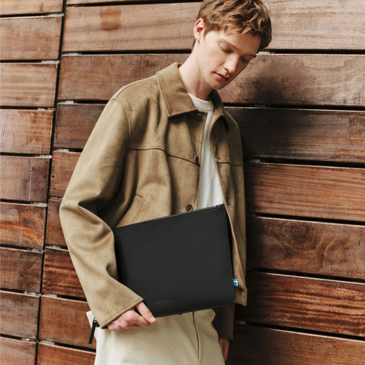 Gaston Luga Däsh Laptop Sleeve 13”/14" laptopetui Black