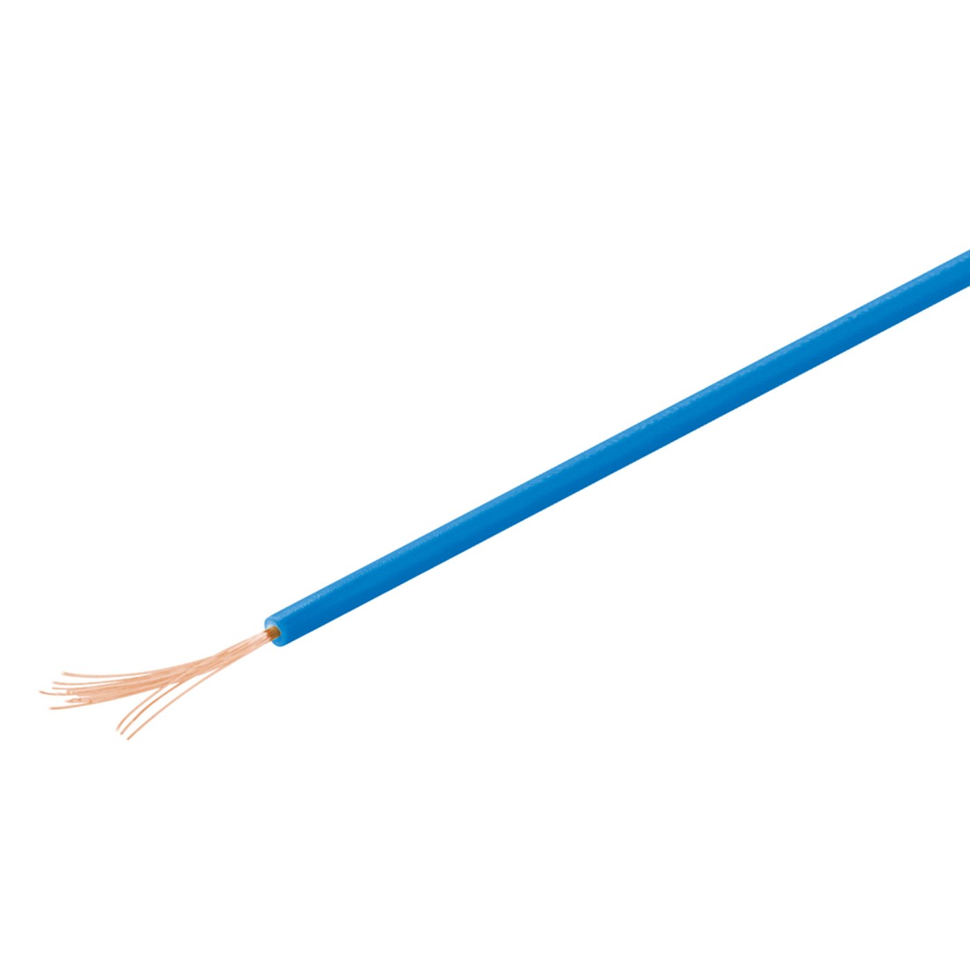 Isolerad kopplingstråd 0,14 mm² 10 m Blå