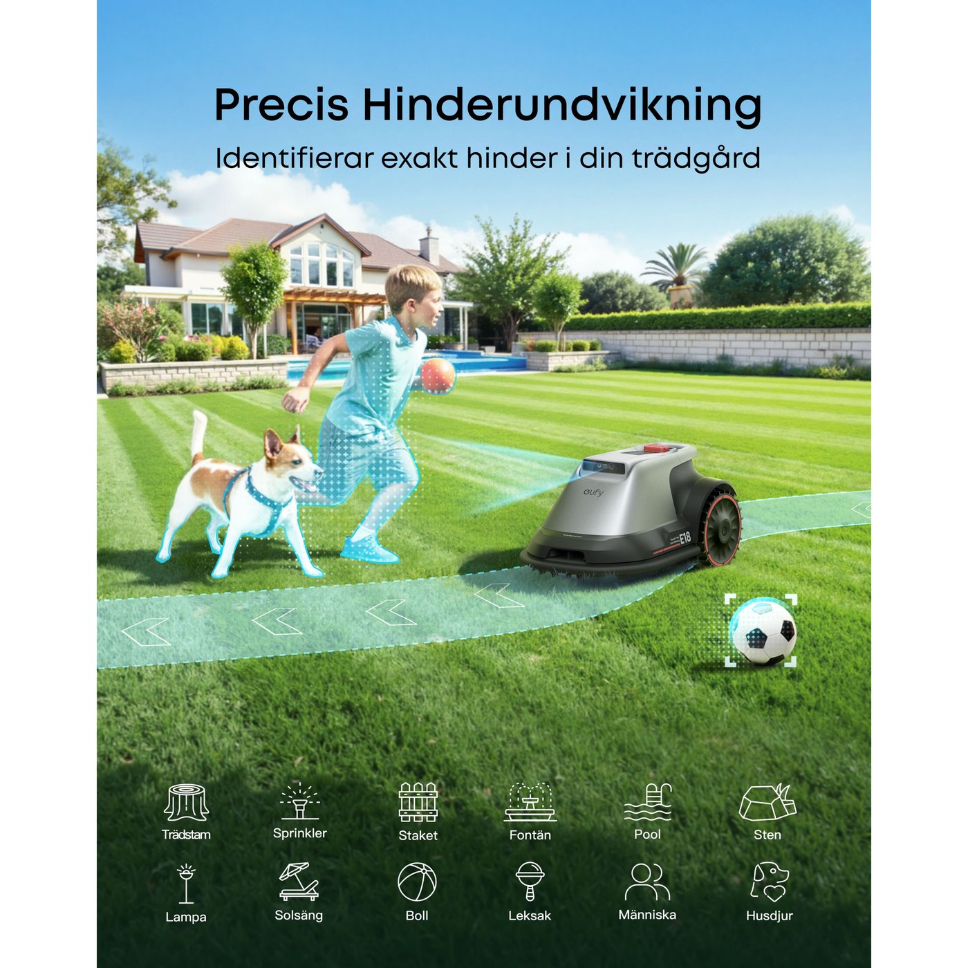 Eufy E18 Robotgräsklippare