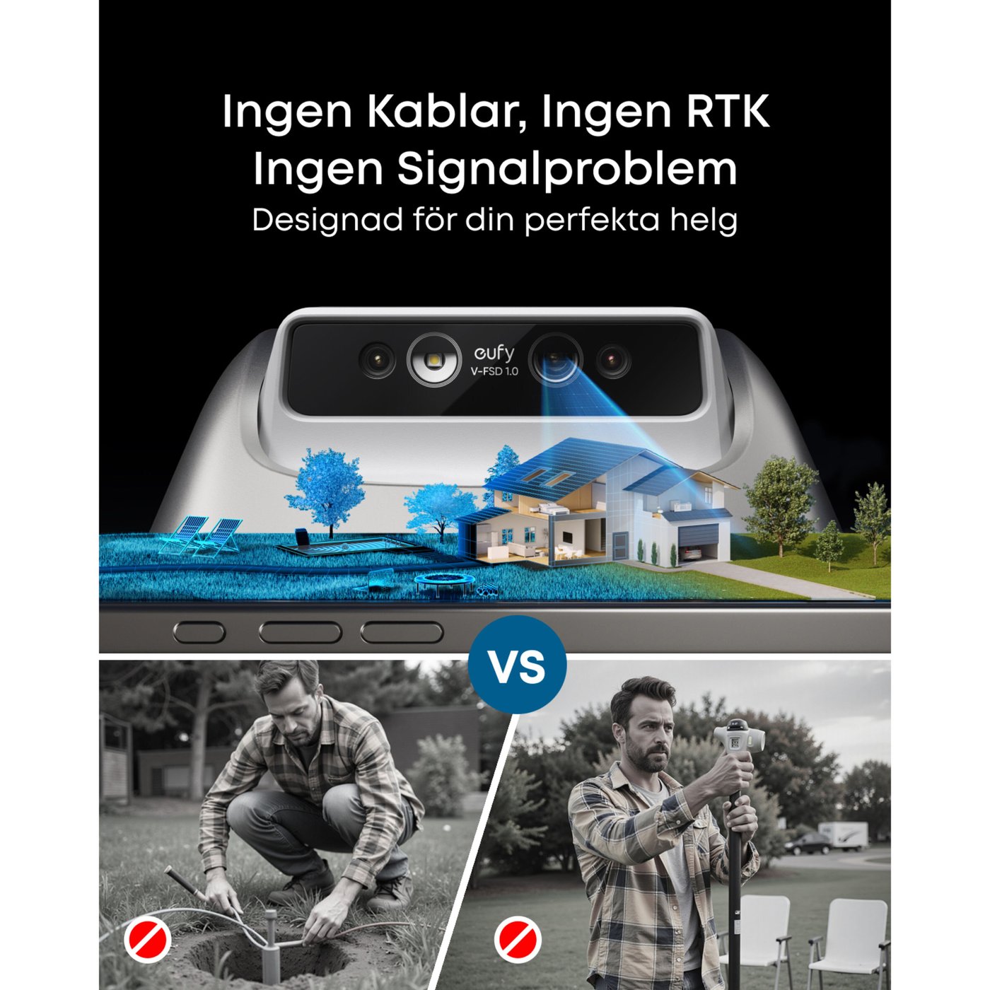 Eufy E15 Robotgräsklippare