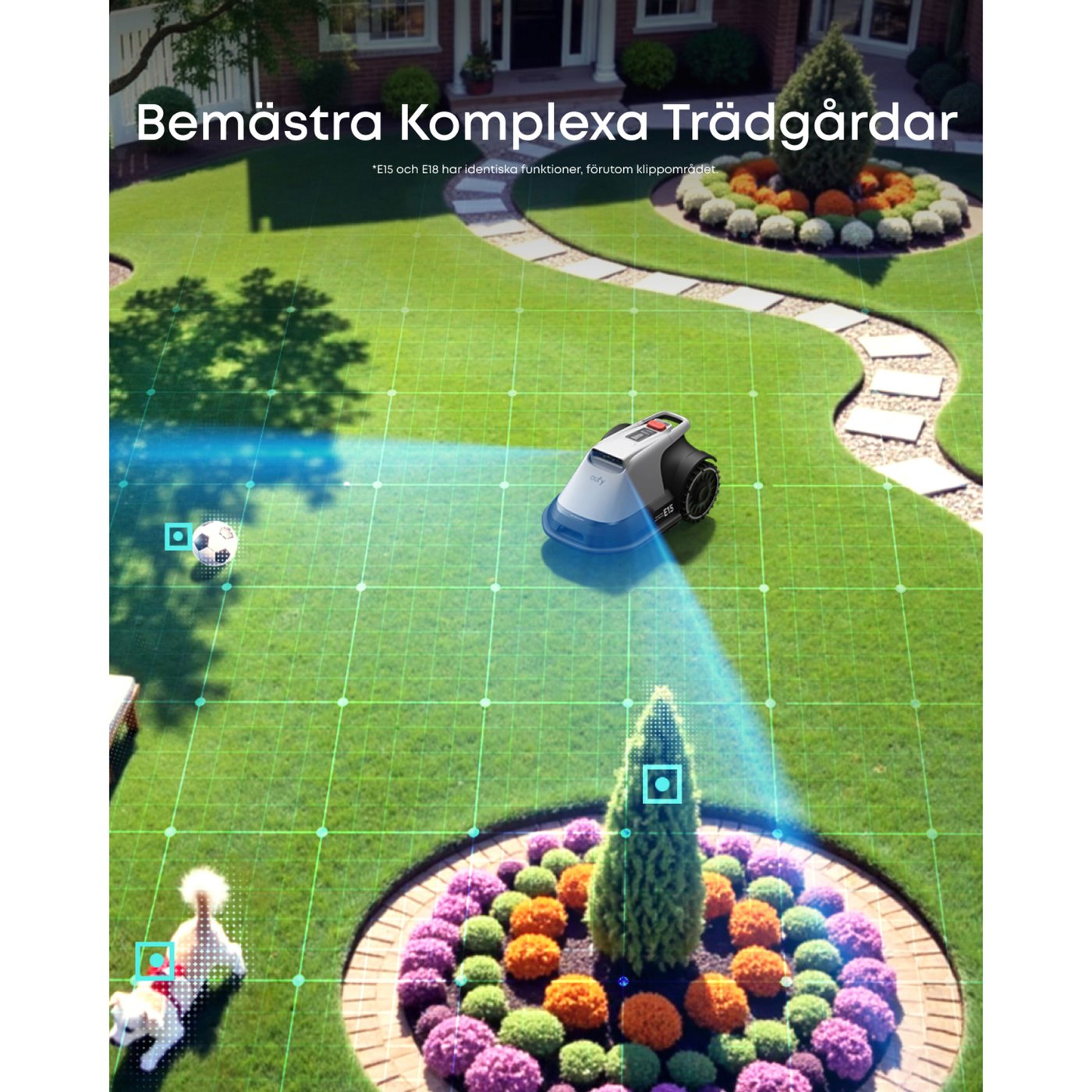Eufy E15 Robotgräsklippare
