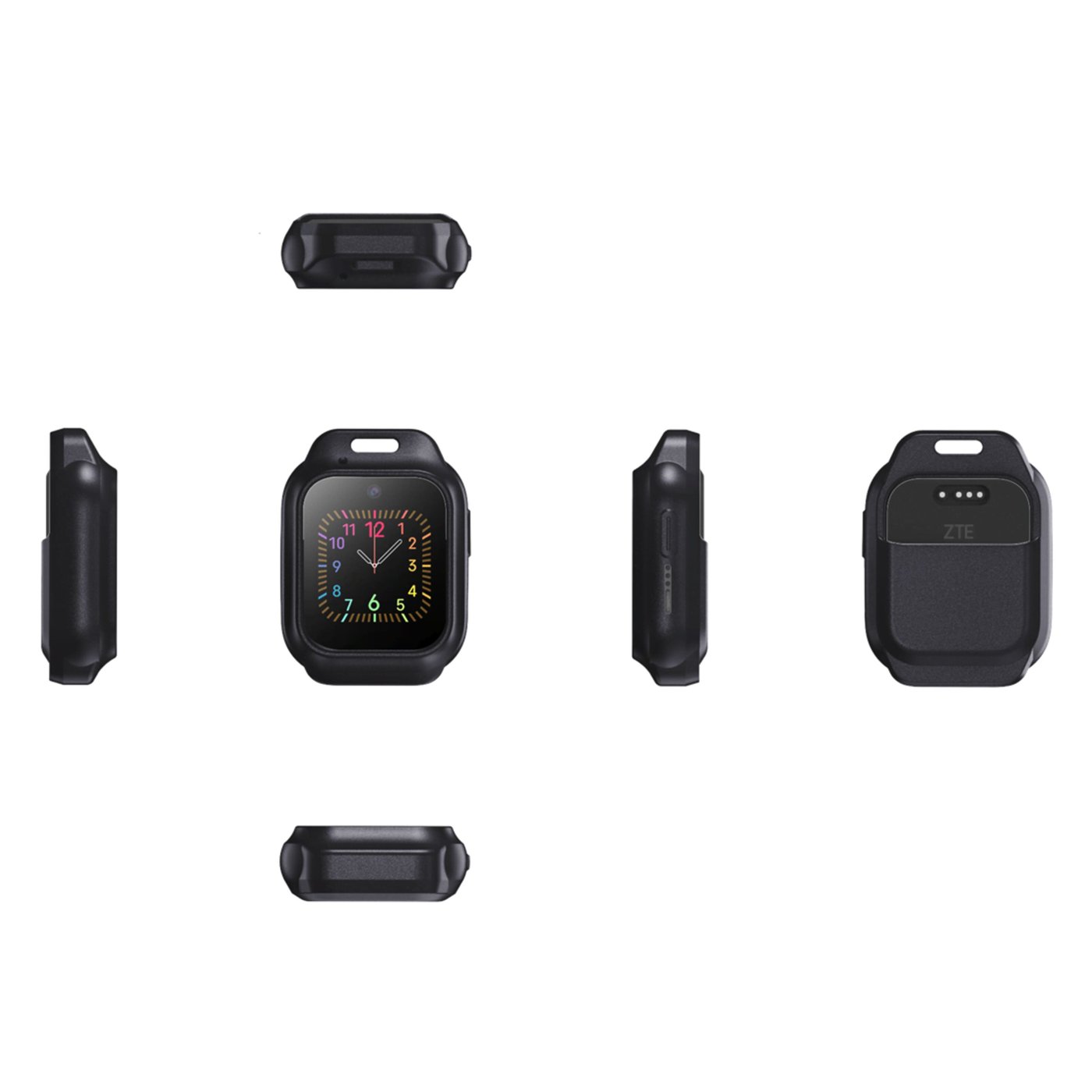 ZTE Klockskydd med halsrem för Watch K2 och K2 Pro Svart