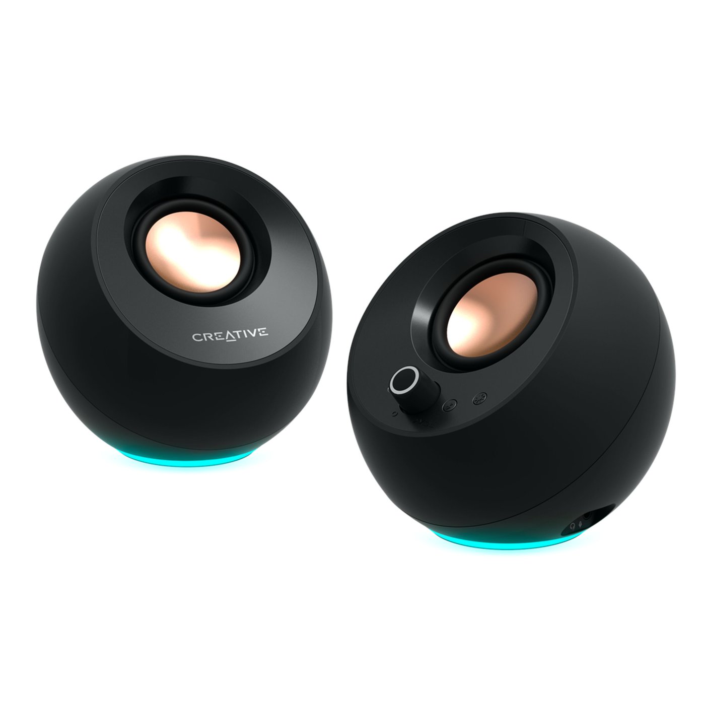 Creative Pebble Pro 2.0 USB-C-datorhögtalare Svart