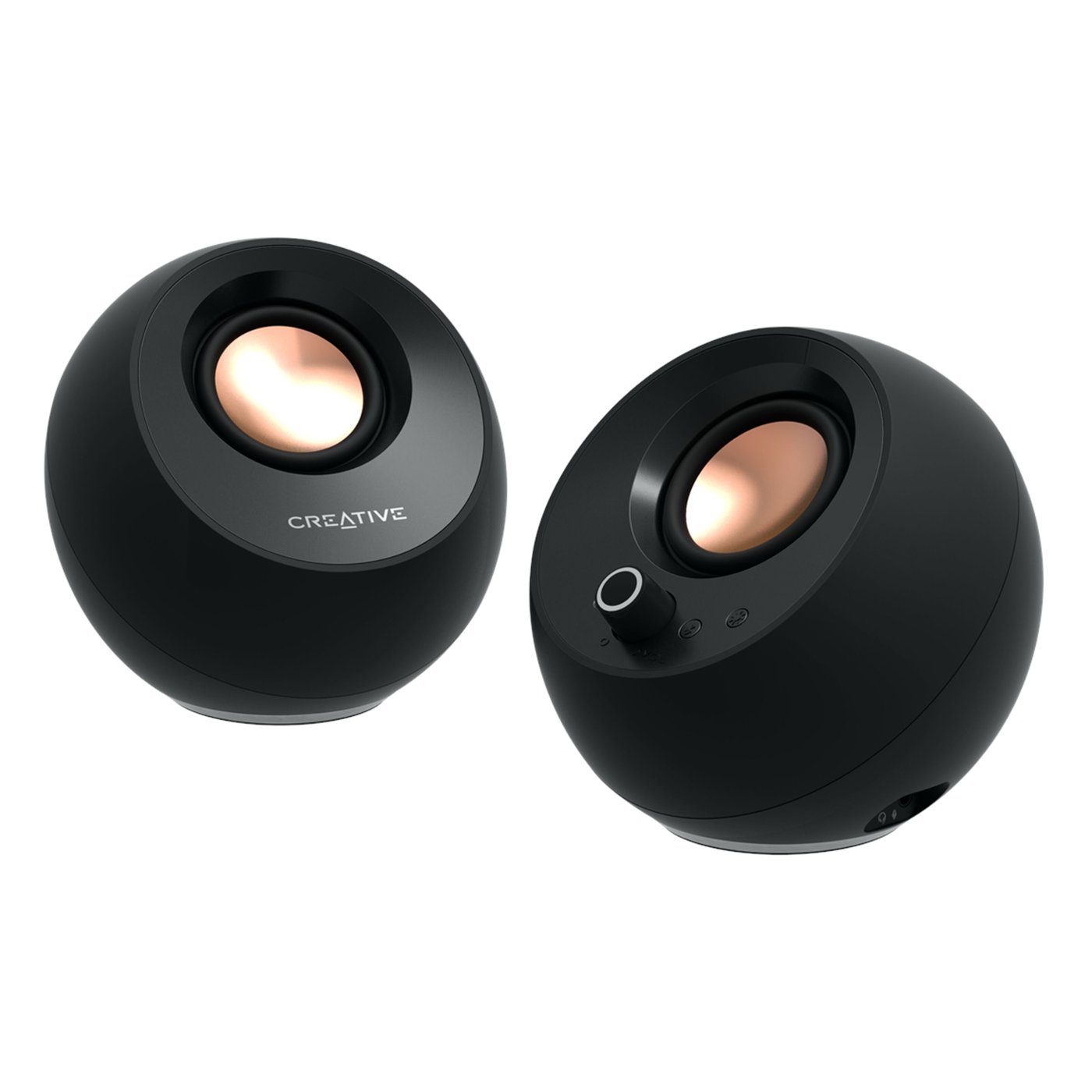 Creative Pebble Pro 2.0 USB-C-datorhögtalare Svart