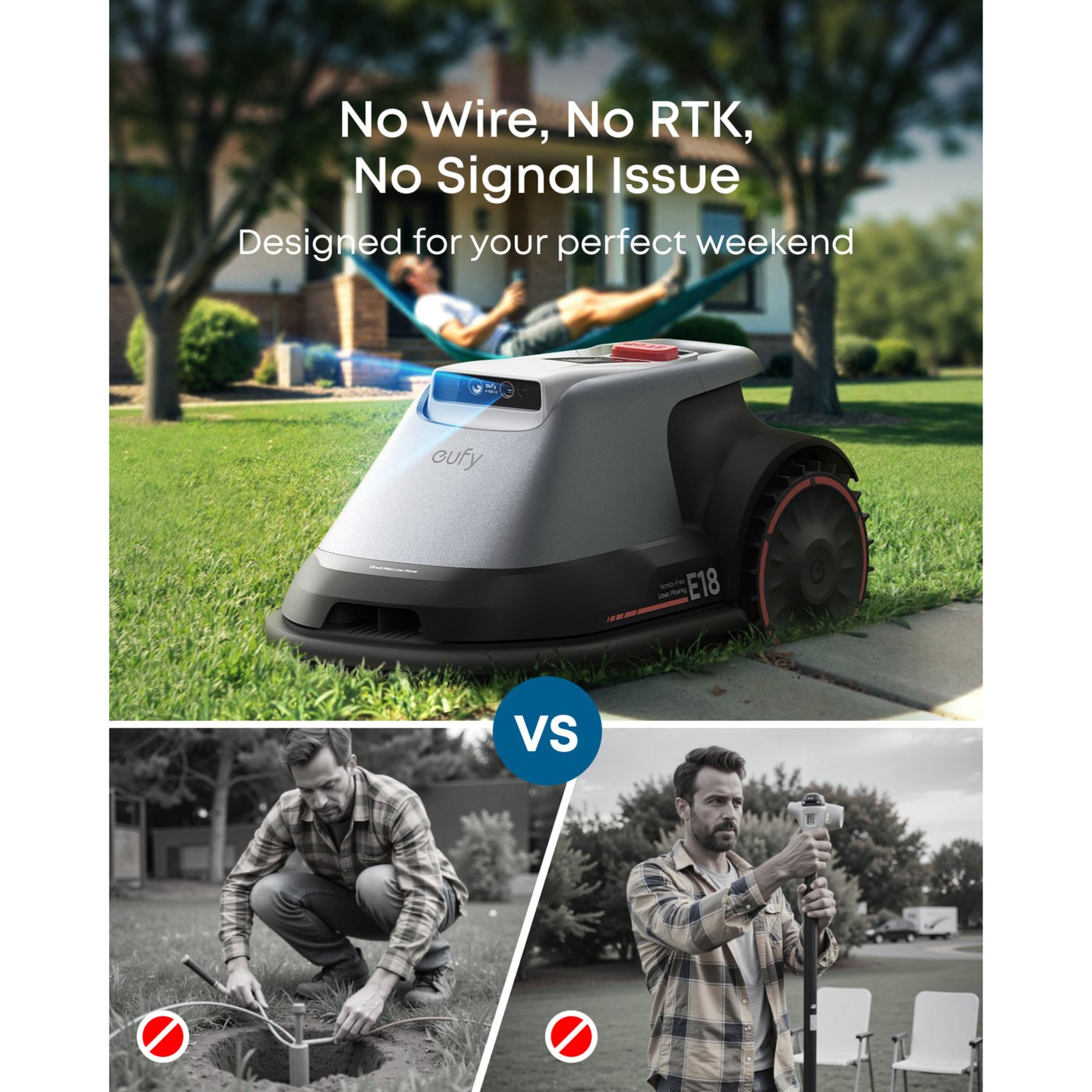 Eufy E18 Robotgressklipper