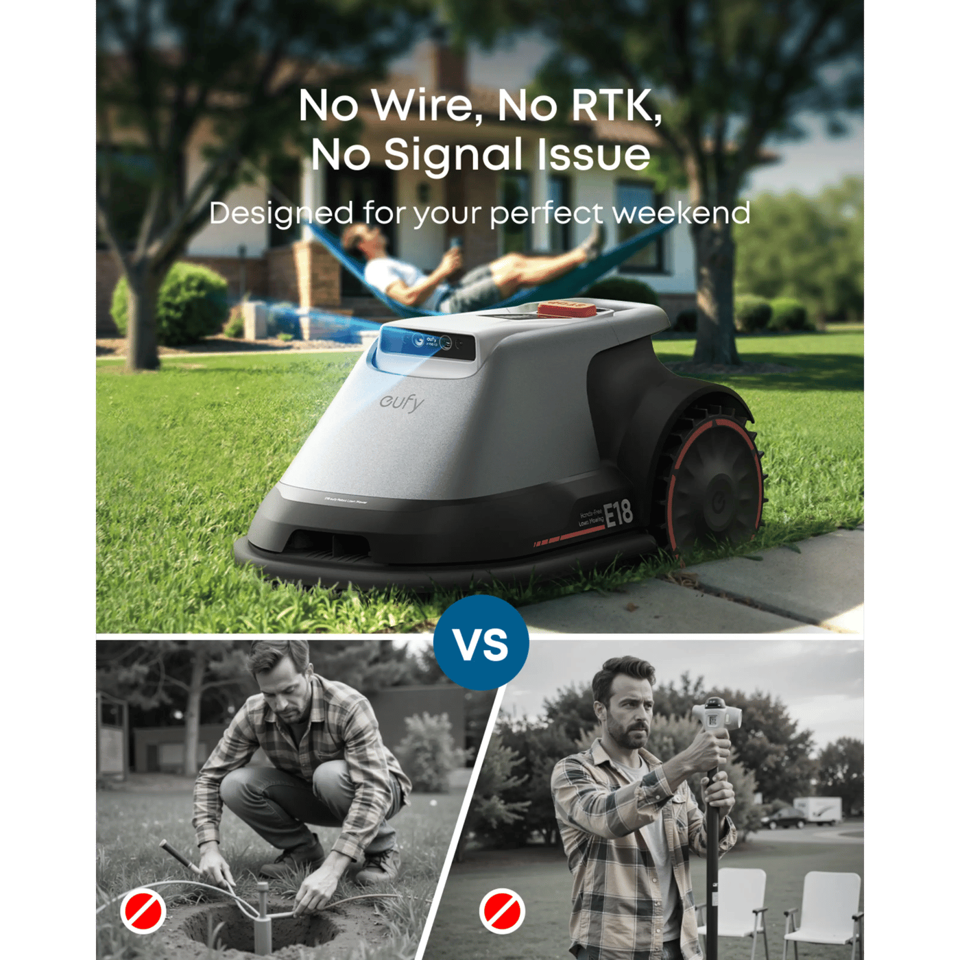 Eufy E18 Robotgressklipper