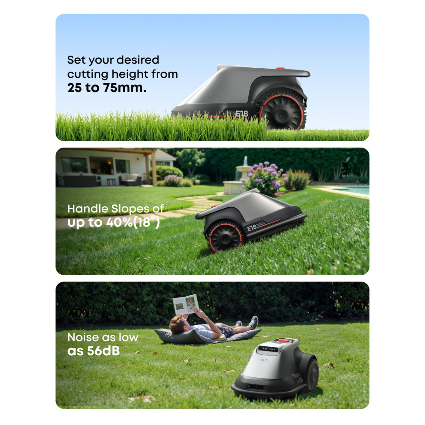 Eufy E18 Robotgressklipper