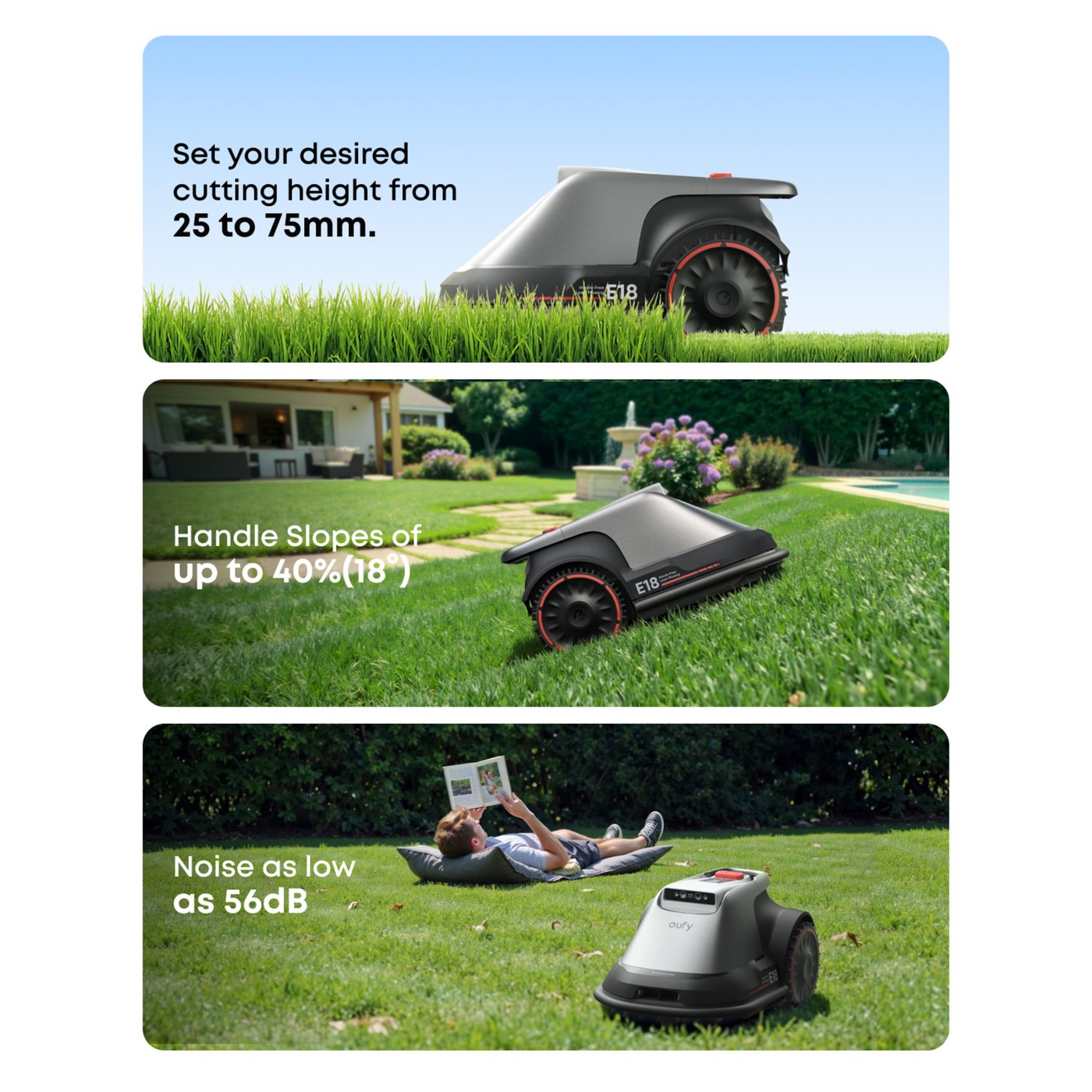 Eufy E18 Robotgressklipper