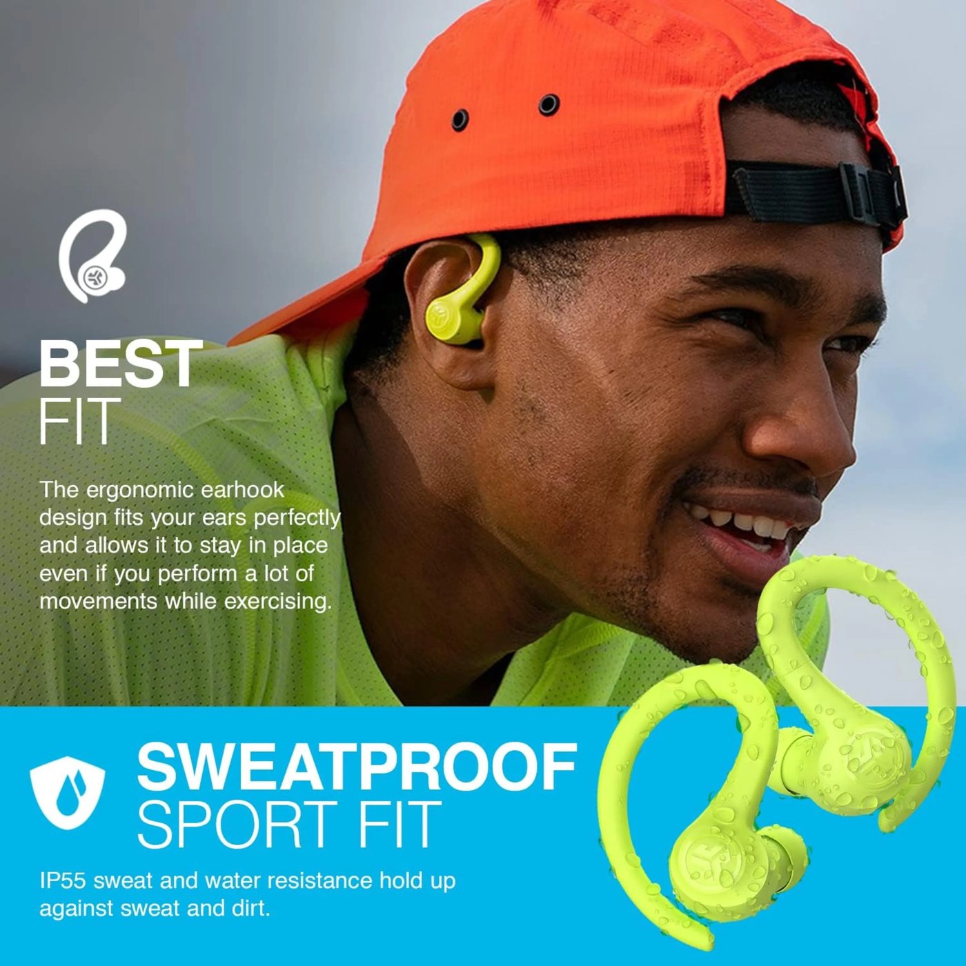 JLab Go Air Sport Gul