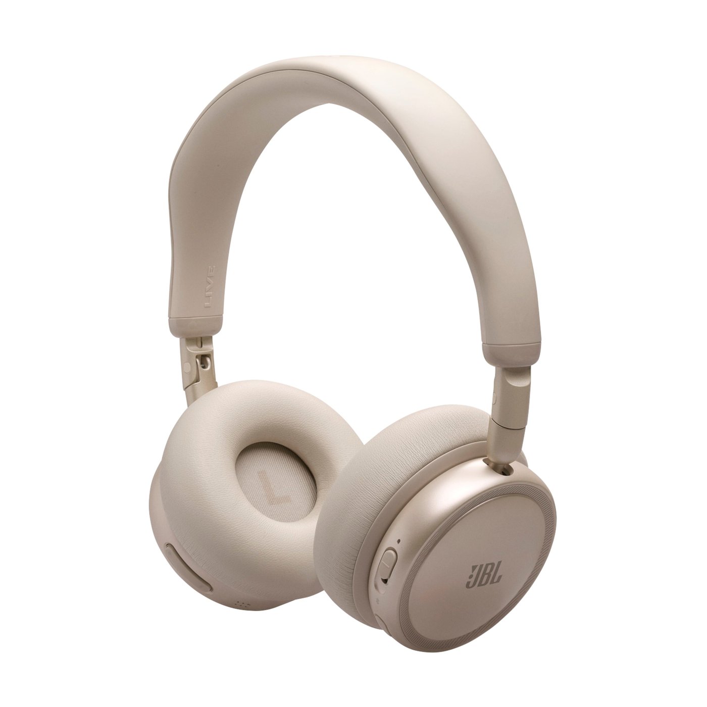 JBL Live 680NC trådlösa on-ear-hörlurar Champagne