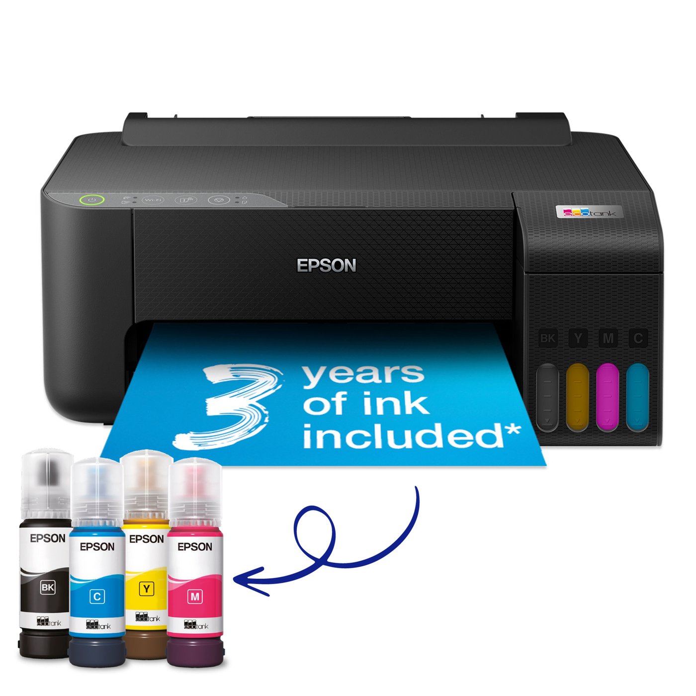Epson EcoTank ET-1810 blekkskriver Svart