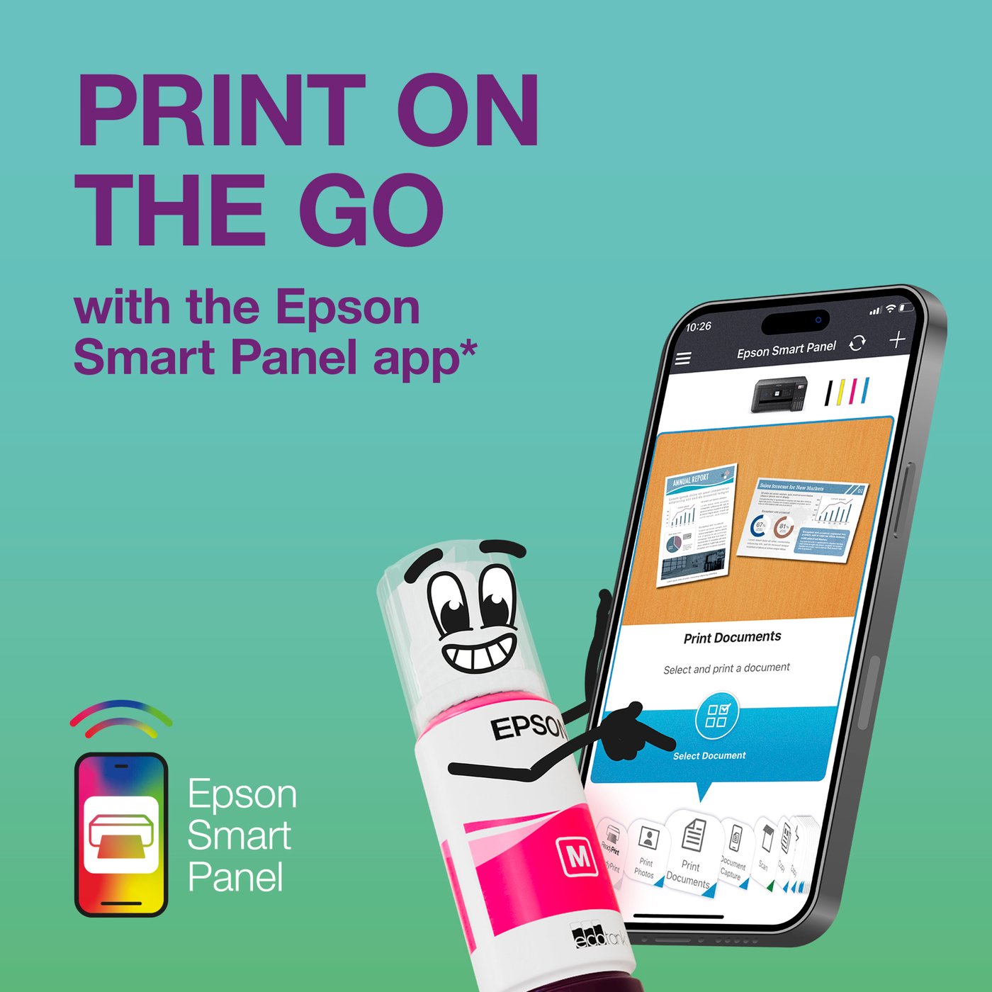 Epson EcoTank ET-1810 blekkskriver Svart