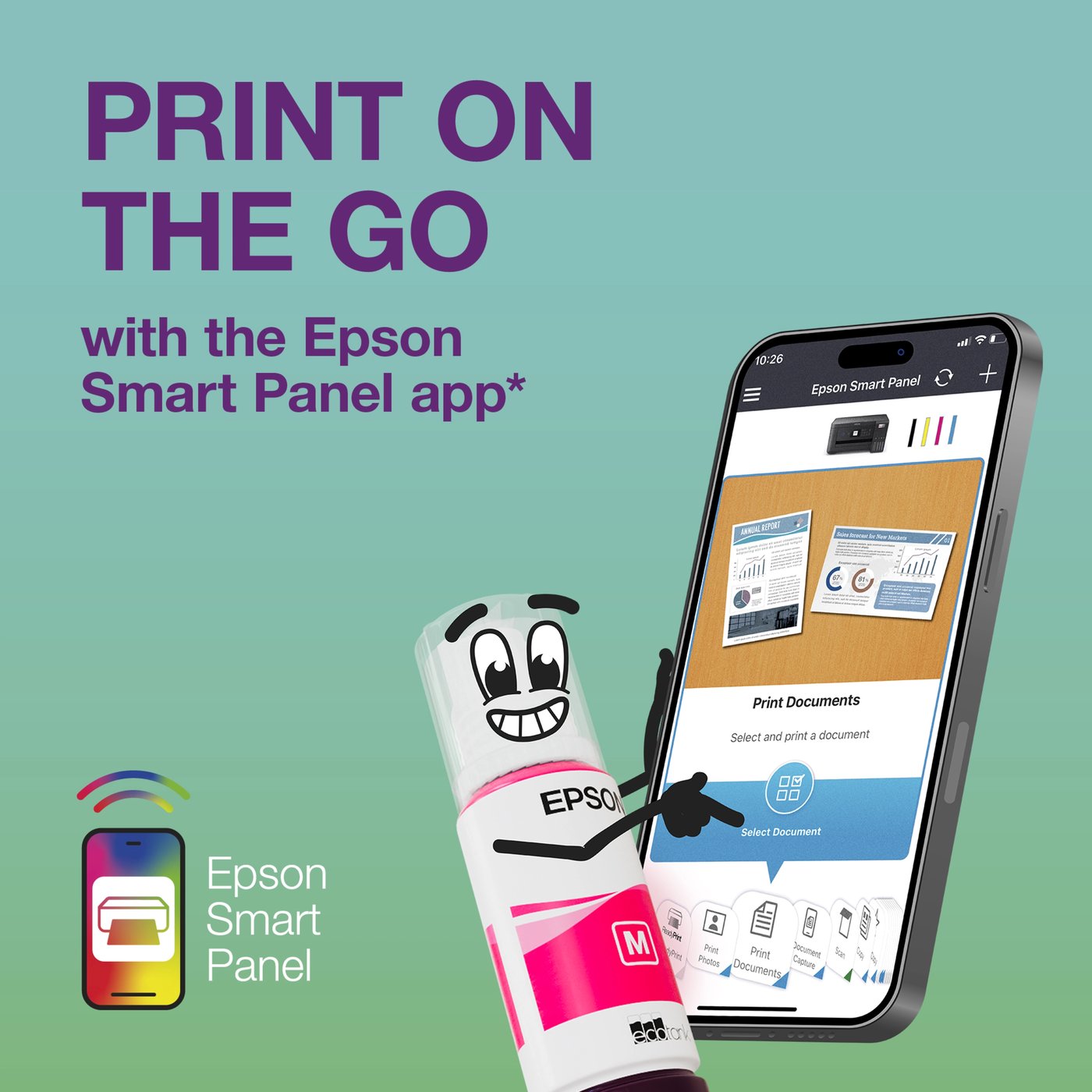 Epson EcoTank ET-1810 blekkskriver Svart
