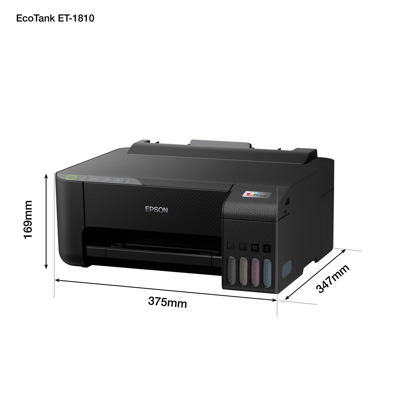 Epson EcoTank ET-1810 bläckstråleskrivare Svart