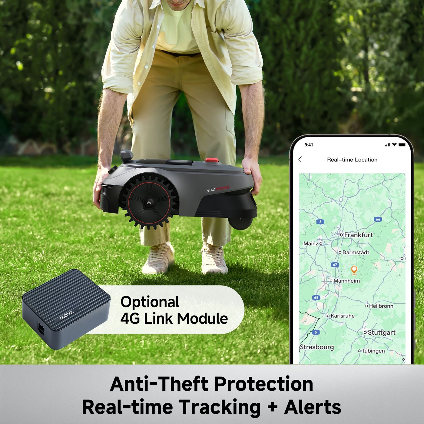 MOVA ViAX 600 robotgressklipper