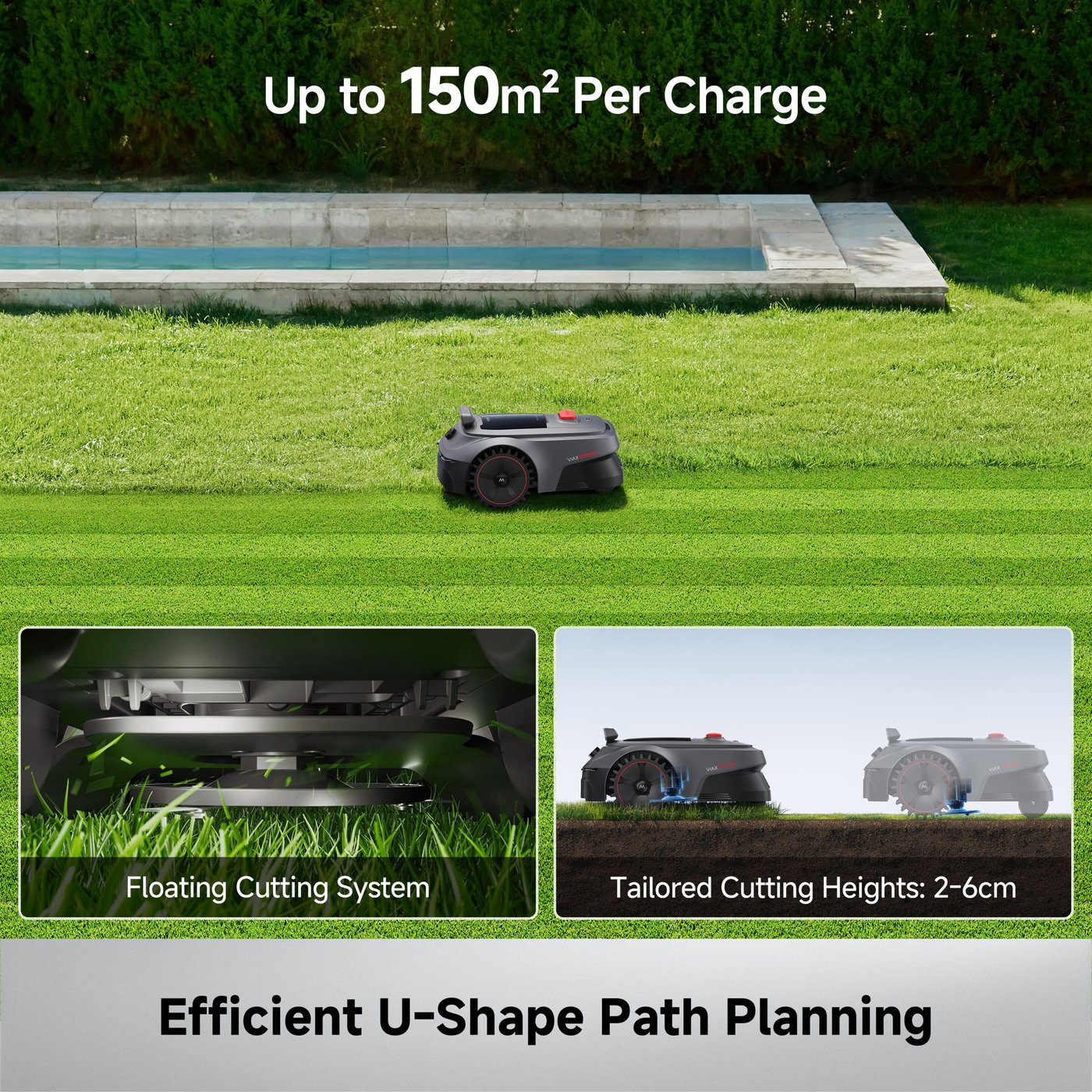 MOVA ViAX 600 robotgressklipper