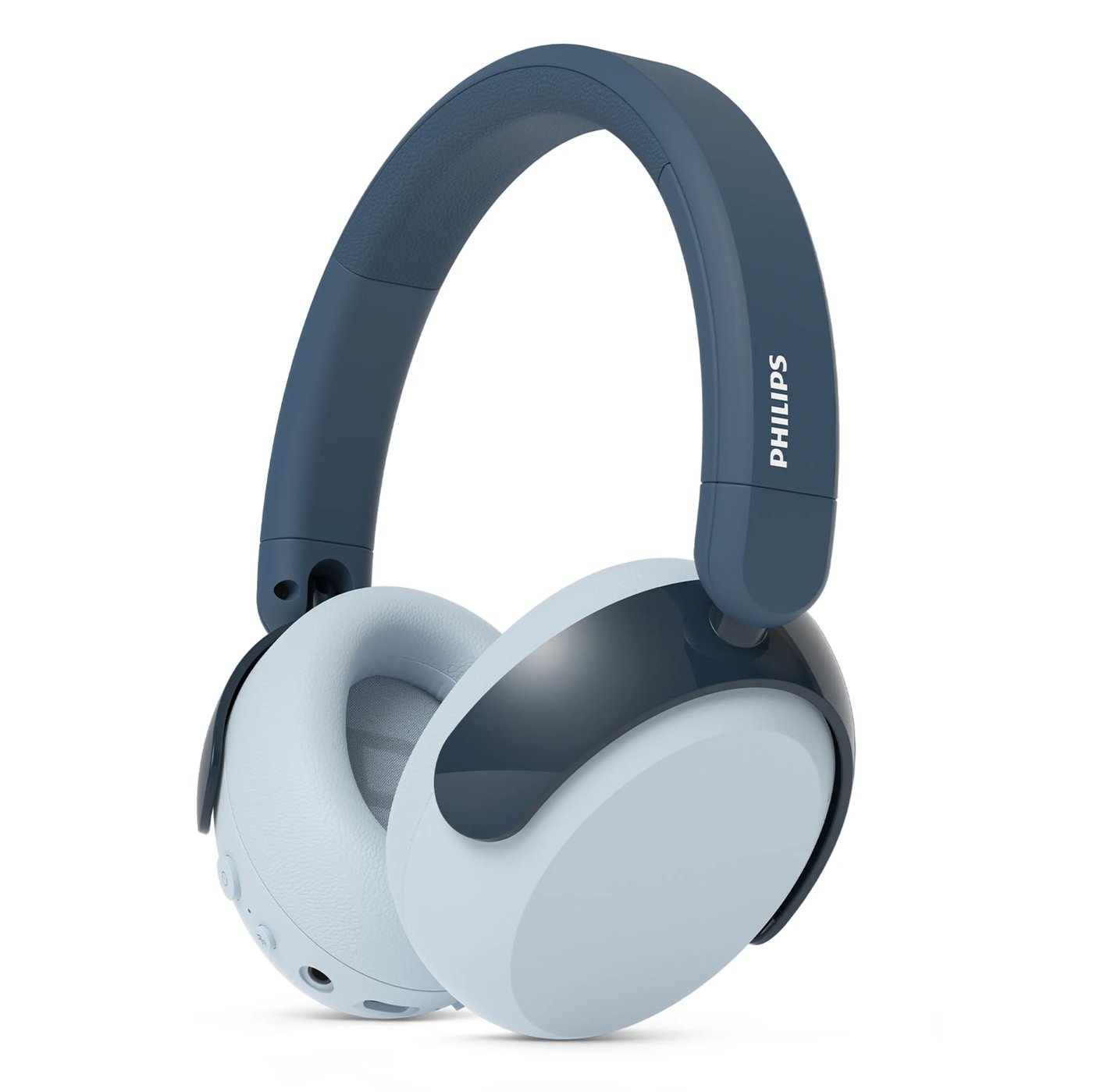 Philips Trådlösa over-ear-hörlurar för barn med brusreducering Blå
