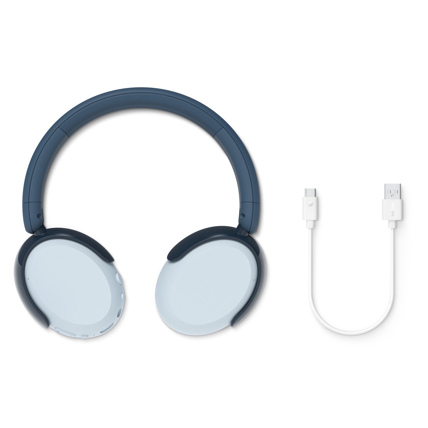 Philips Trådlösa over-ear-hörlurar för barn med brusreducering Blå