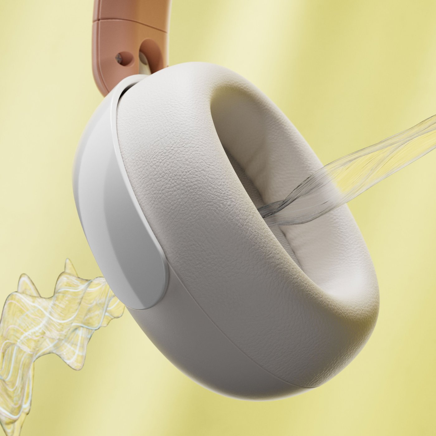 Philips Trådlösa over-ear-hörlurar för barn med brusreducering Beige