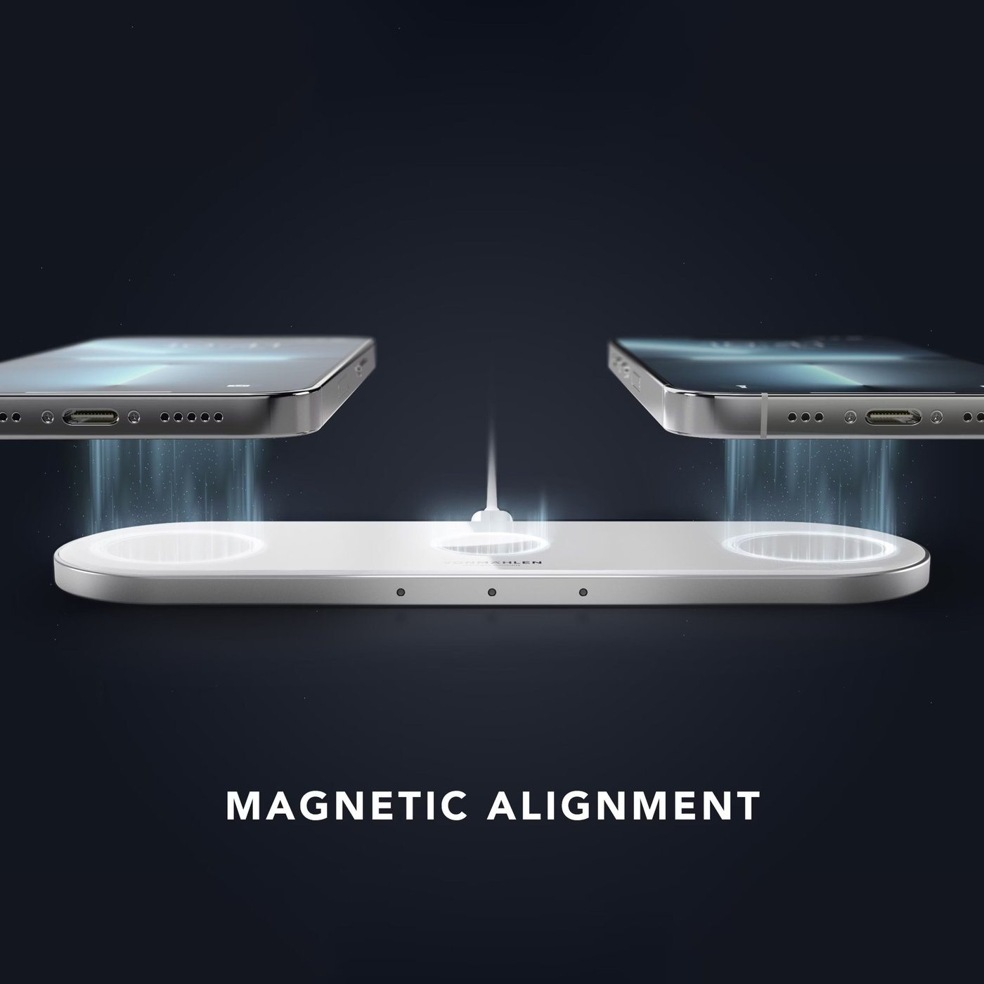 Vonmählen Aura Home 3-i-1 trådlös laddstation med MagSafe