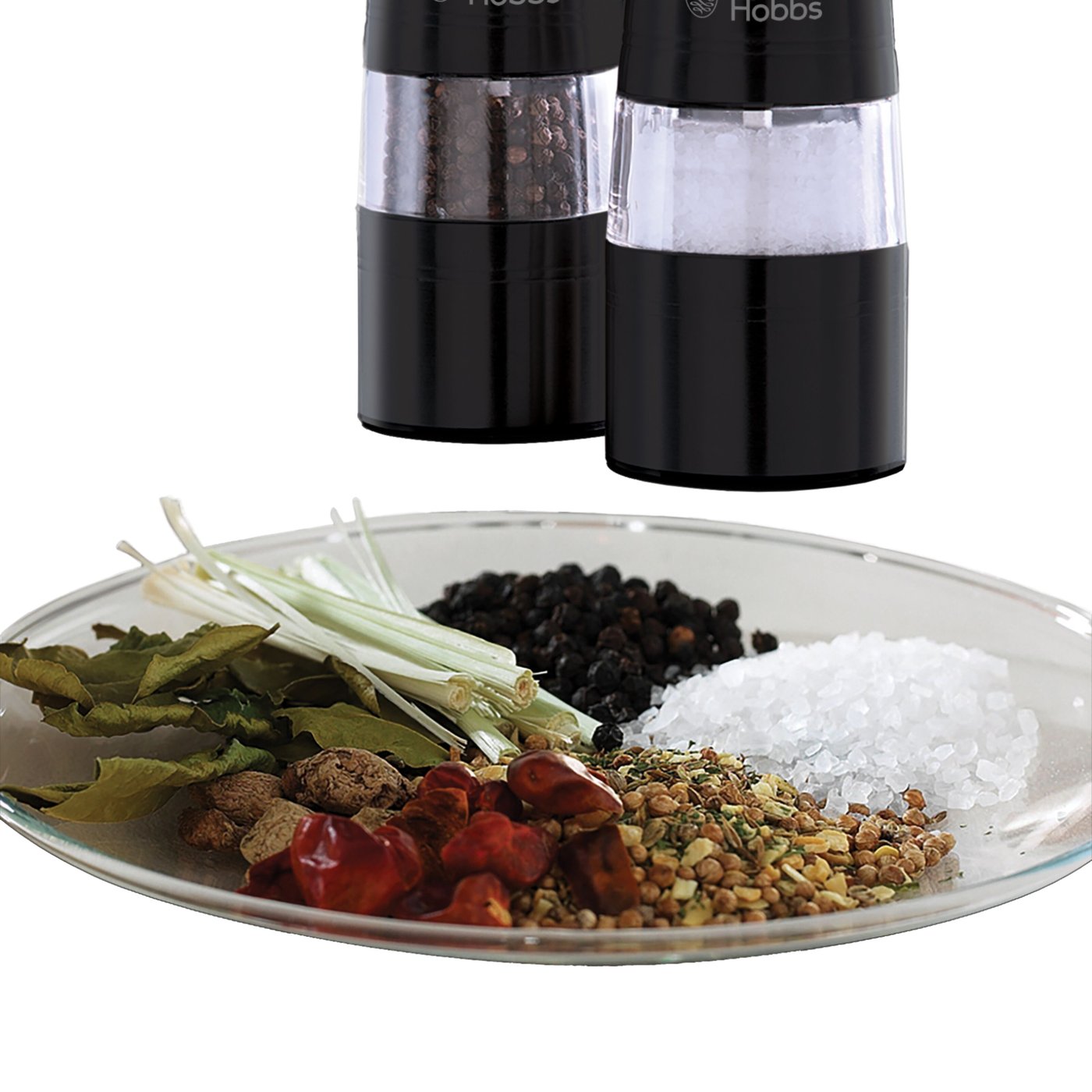 Russell Hobbs Classics elektriskt salt- och pepparkvarnset Svart
