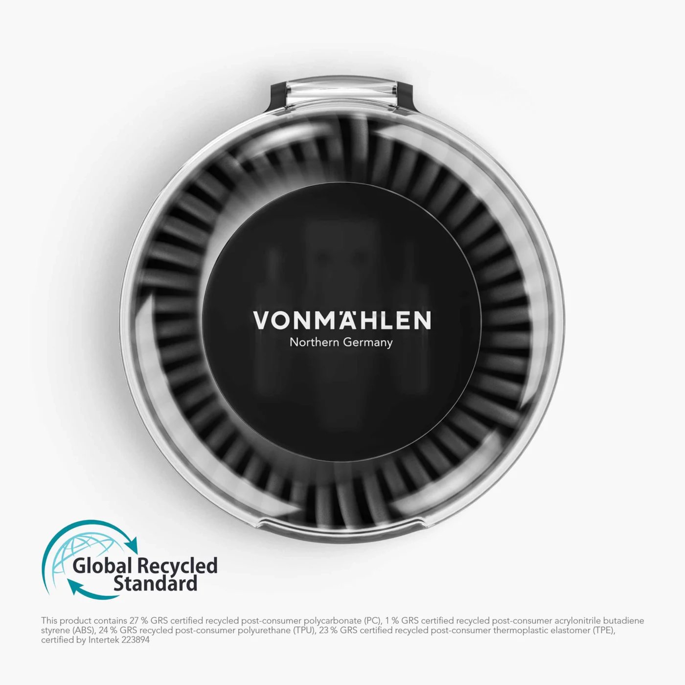 Vonmählen Allroundo Eco 6-i-1-ladekabel Svart