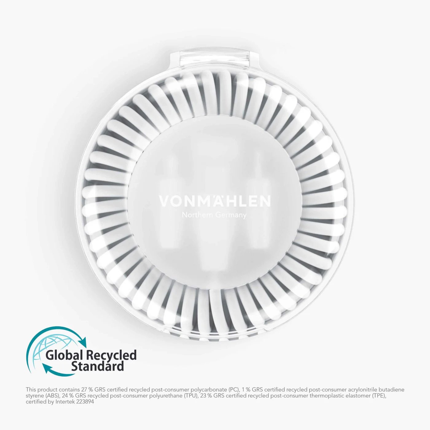 Vonmählen Allroundo Eco 6-i-1-ladekabel Hvit