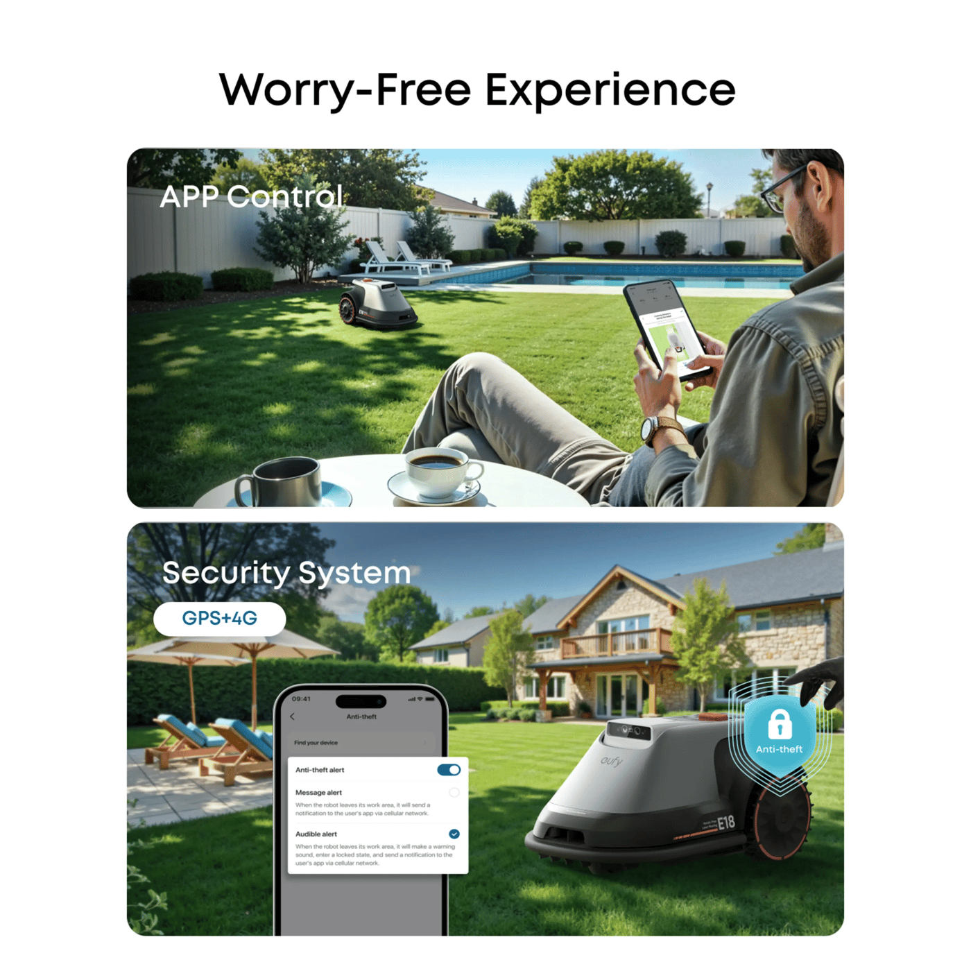 Eufy E15 Robotgressklipper