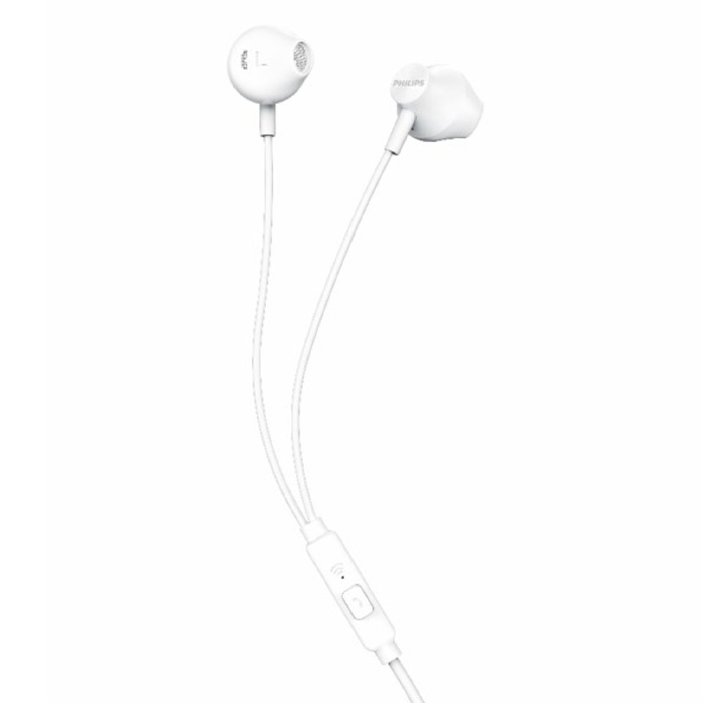 Philips TAUE101 in-ear-hörlurar med mikrofon Vit