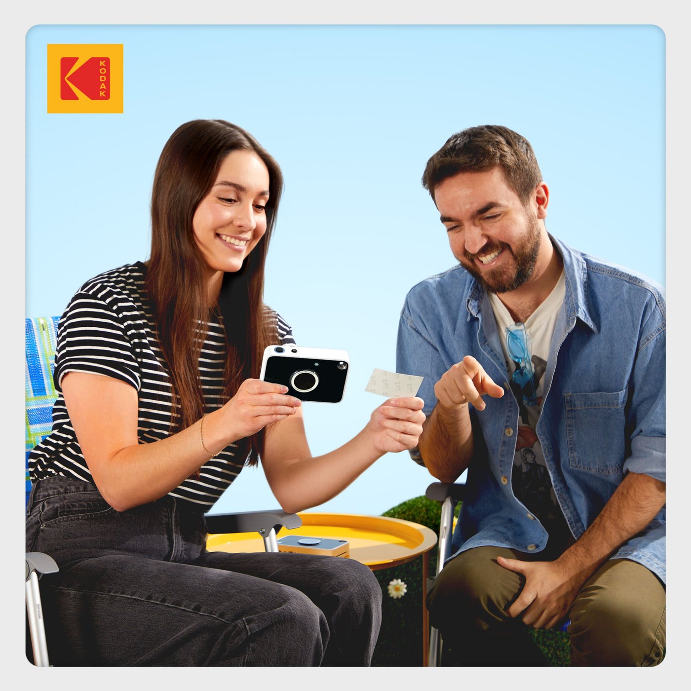 Kodak Instantkamera med blekkfri utskrift