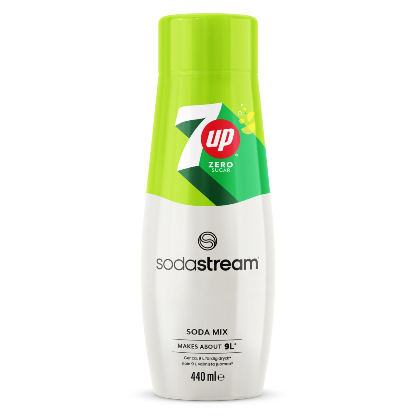 Sodastream 7UP Zero smakkoncentrat 440 ml
