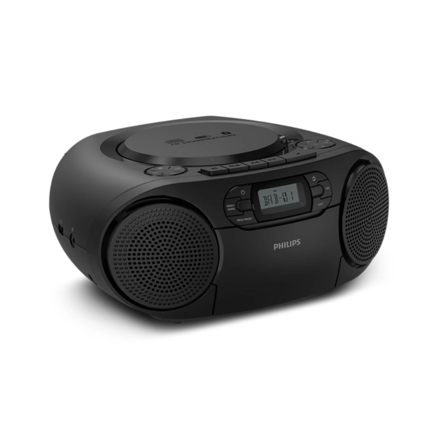 Philips CD Soundmachine med kassettdäck och DAB+-radio