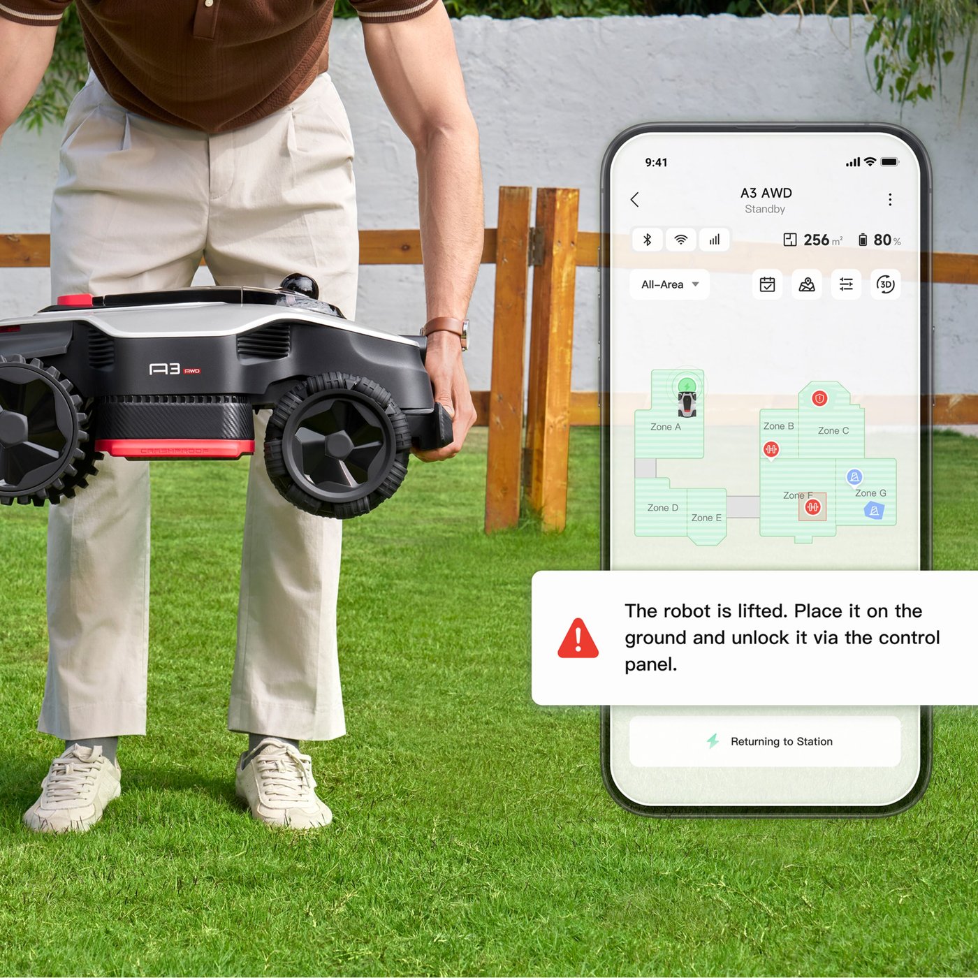 Dreame A3 AWD 1000 Robotgräsklippare
