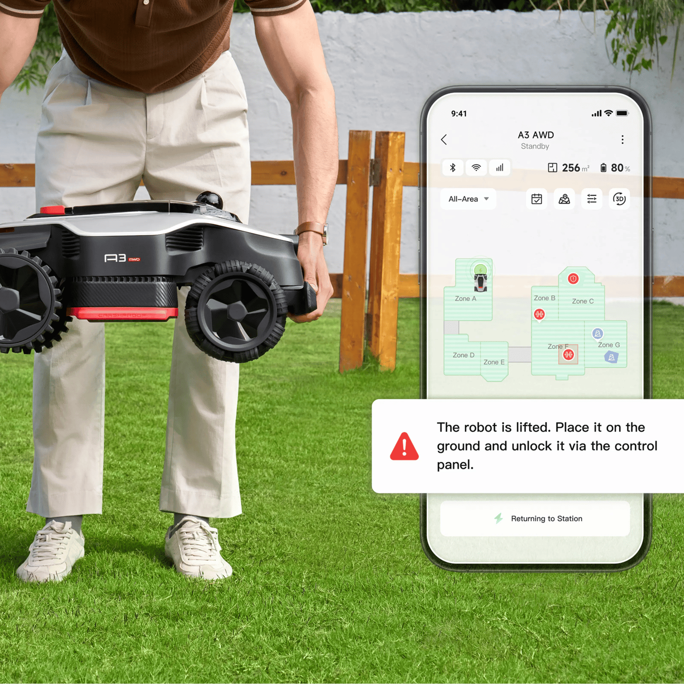 Dreame A3 AWD 1000 Robotgräsklippare