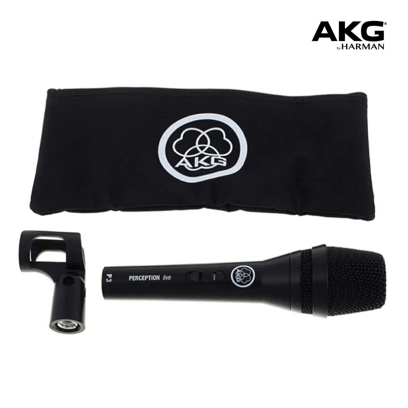 AKG Perception P3 S sangmikrofon med på/av-knapp