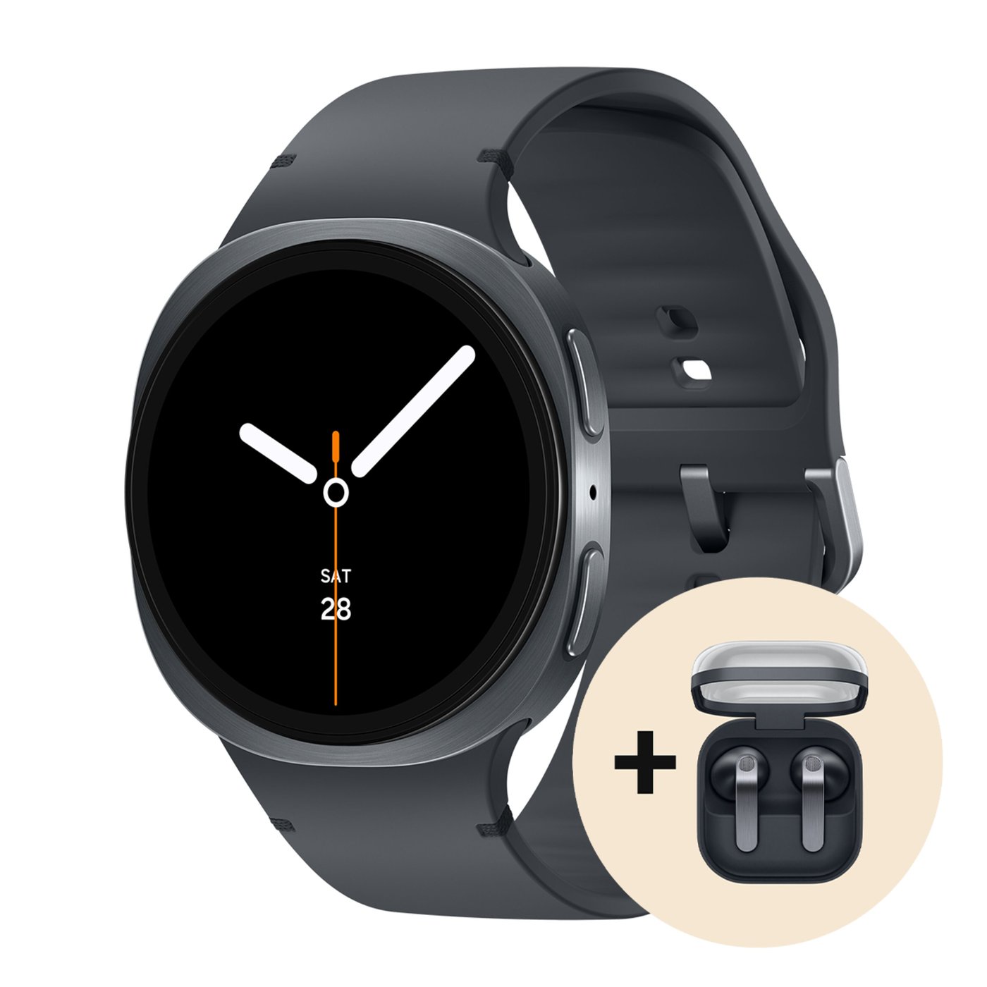 Samsung Galaxy Watch8 40mm Bluetooth + 4G Graphite