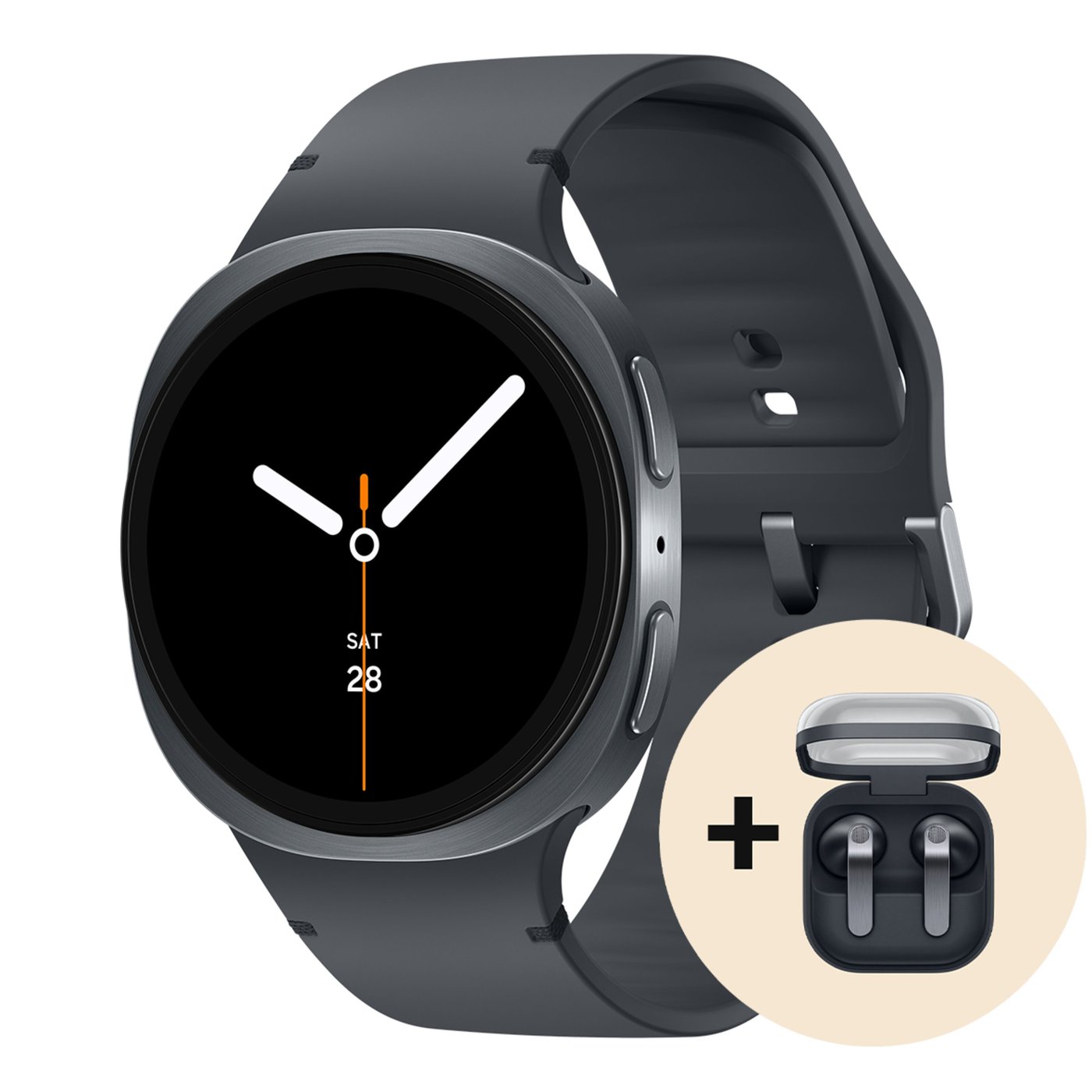 Samsung Galaxy Watch8 44mm Bluetooth + 4G Graphite