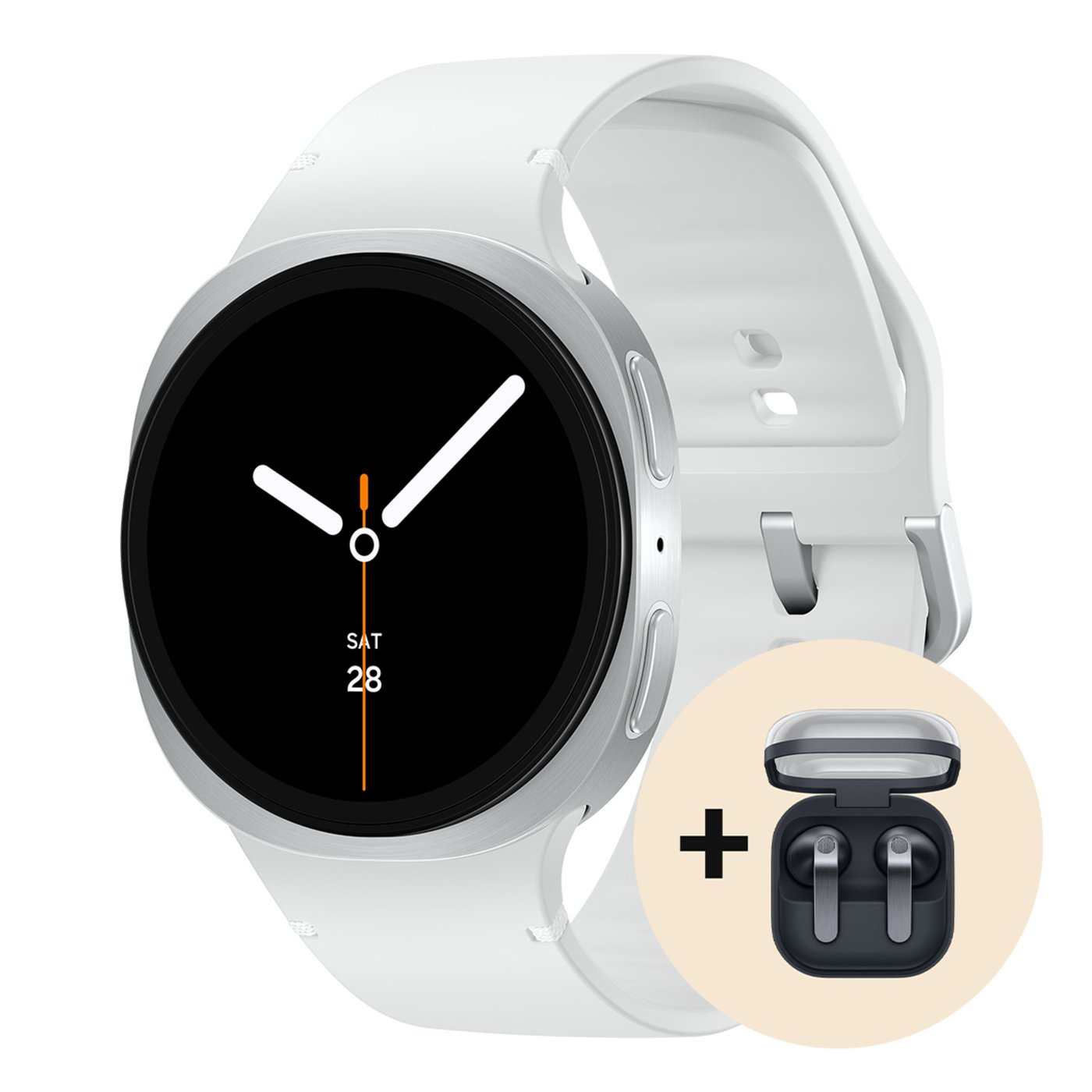 Samsung Galaxy Watch8 44mm Bluetooth + 4G Silver