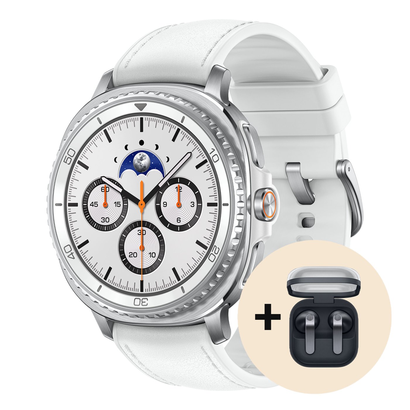 Samsung Galaxy Watch8 Classic 46mm Bluetooth Hvit