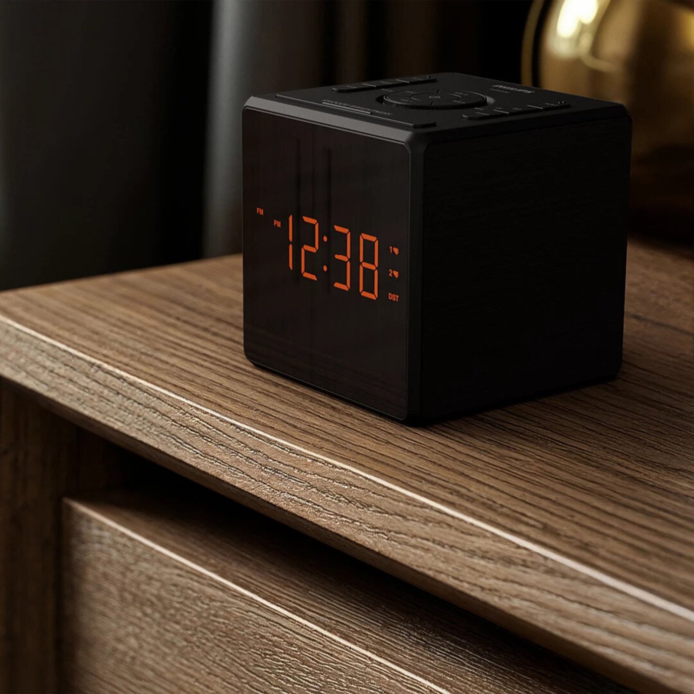 Philips R4500 FM-klockradio med USB-C