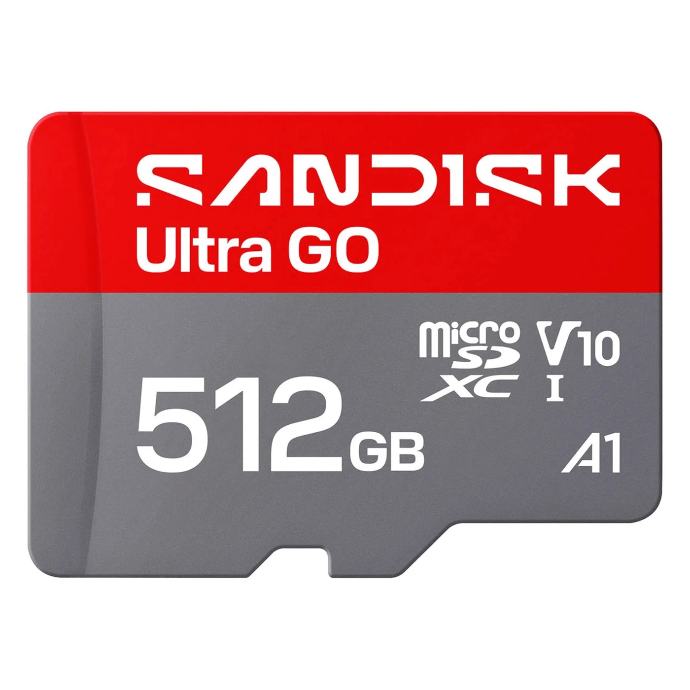 Sandisk microSD Ultra Go minneskort 512 GB – 190 MB/s