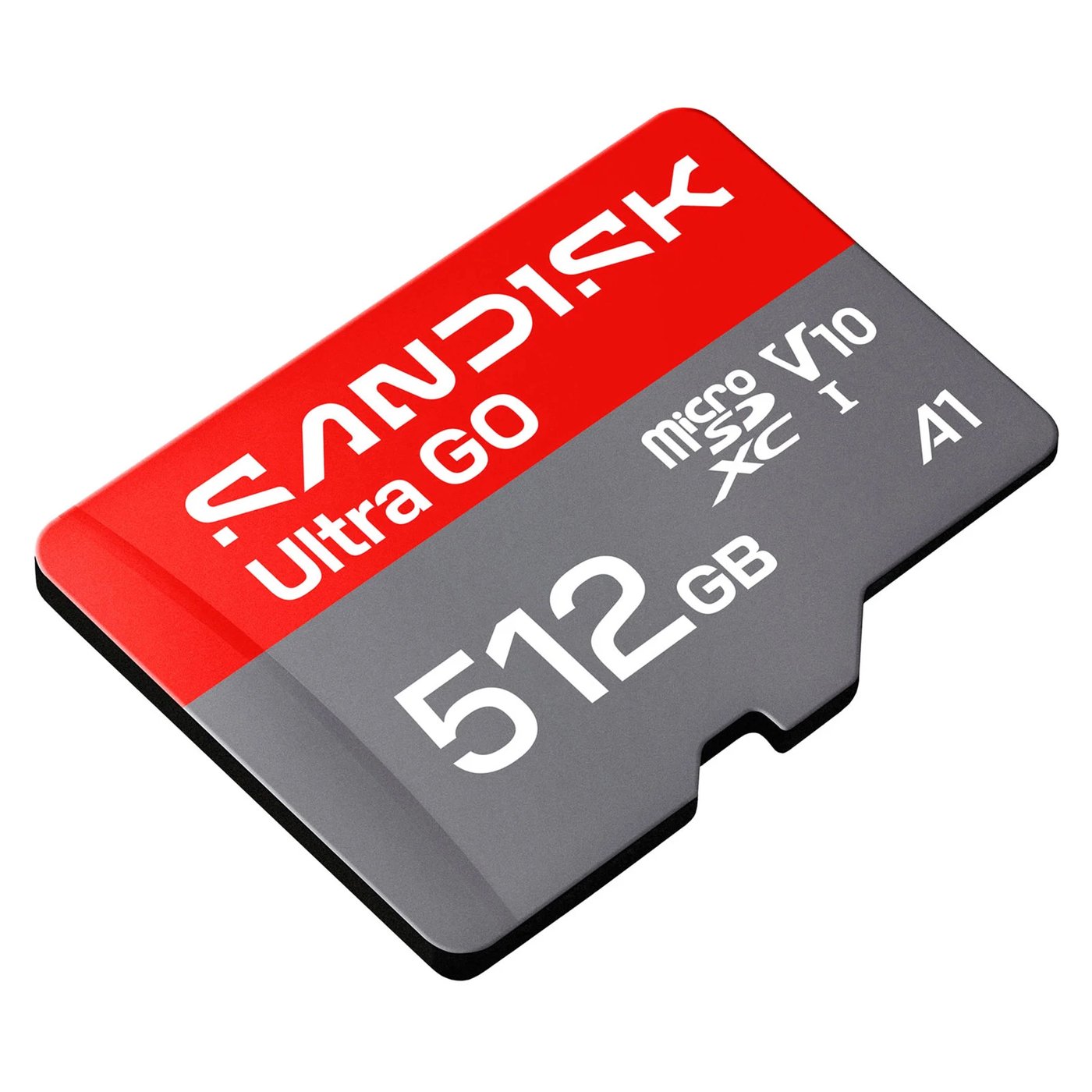Sandisk microSD Ultra Go minnekort 512 GB – 190 MB/s