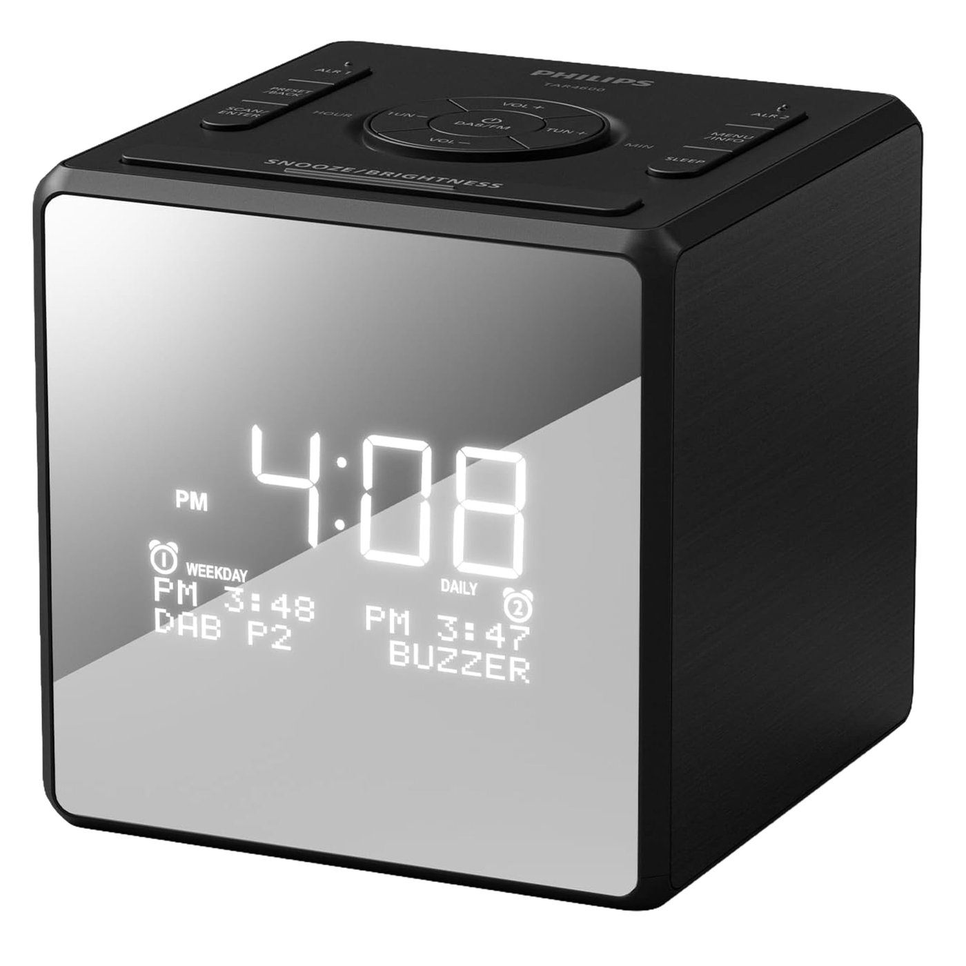 Philips R4600 DAB+-klokkeradio med USB-C-lading
