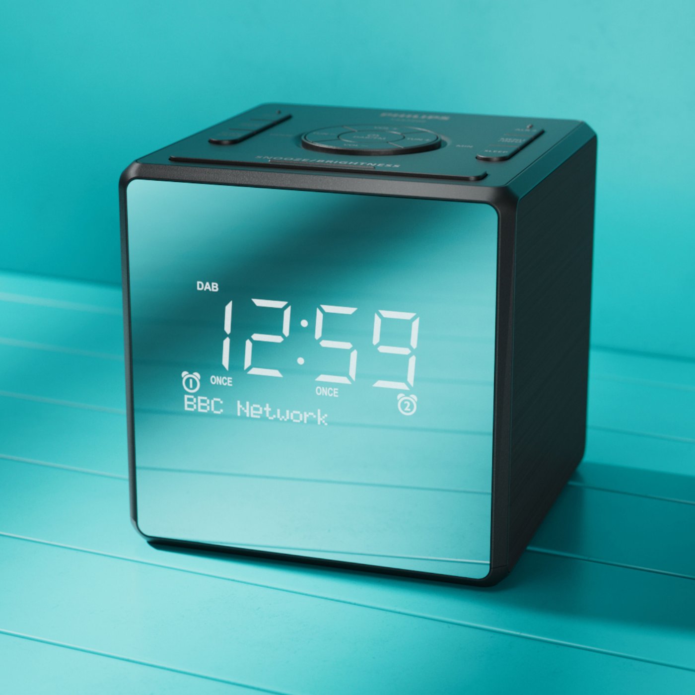 Philips R4600 DAB+-klokkeradio med USB-C-lading